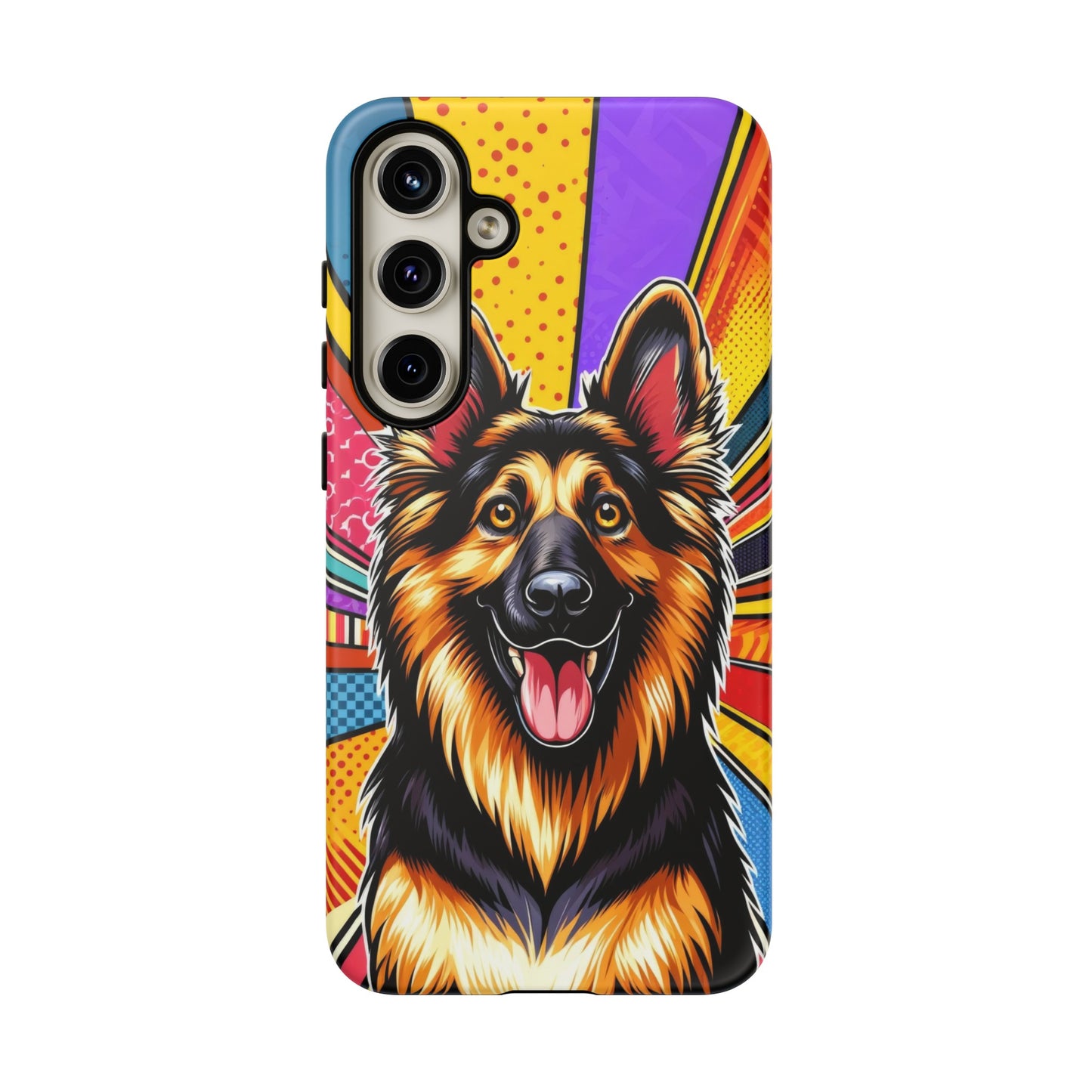 Anime style German Shepherd Phone Case