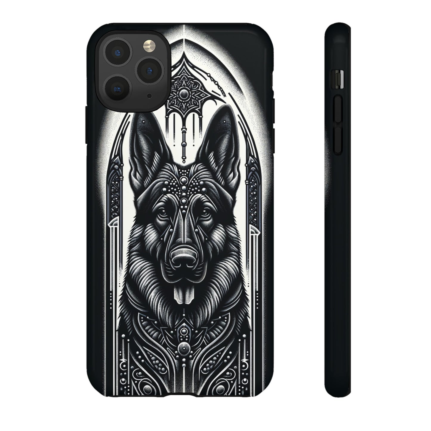 Futuristic German Shepherd Phone Case