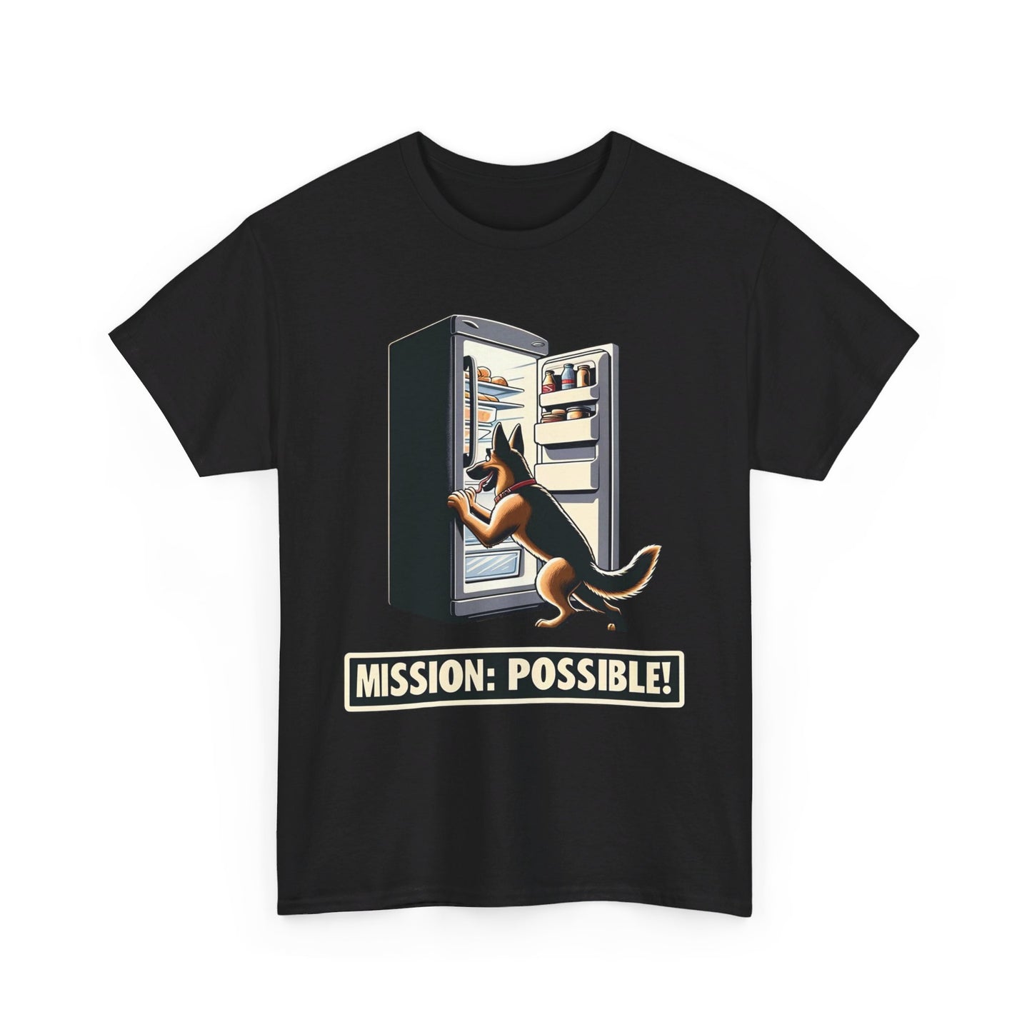 Mission Possible T-Shirt (13 colors) (German Shepherd)