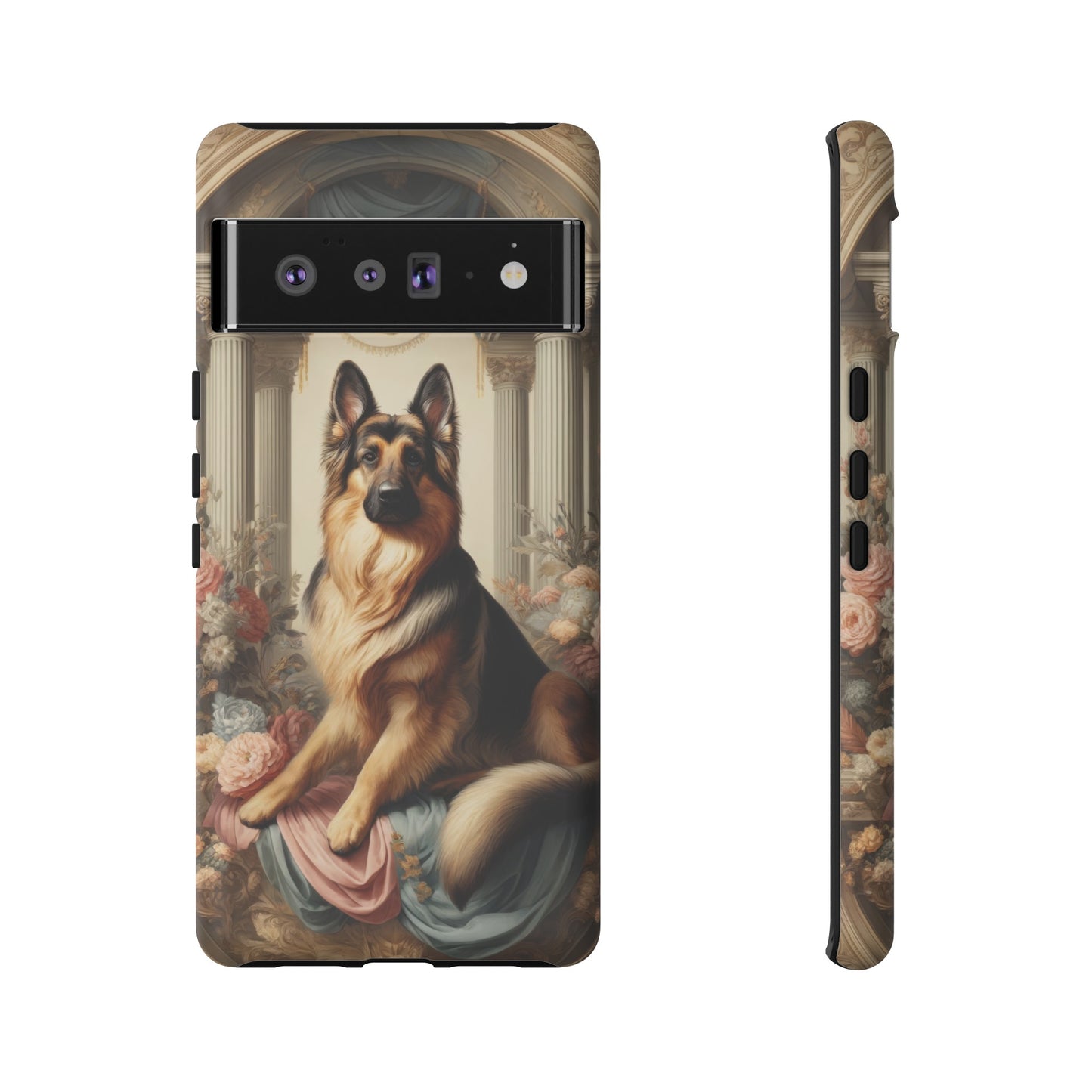 Neo-classical German Shepherd Phone Case