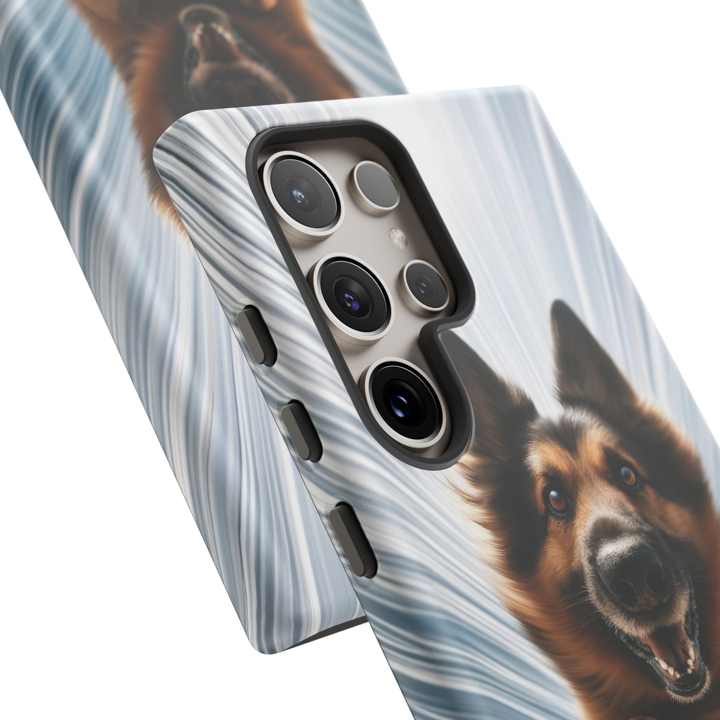 Motion blur German Shepherd Phone Case