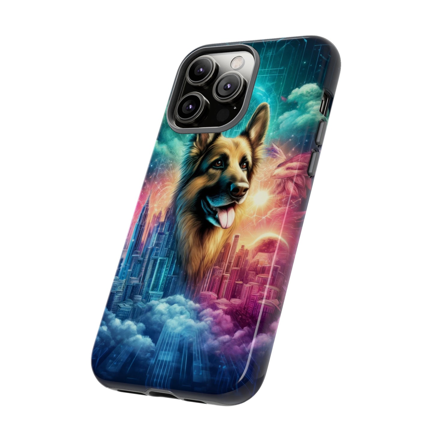 Dreamy fantasy German Shepherd Phone Case