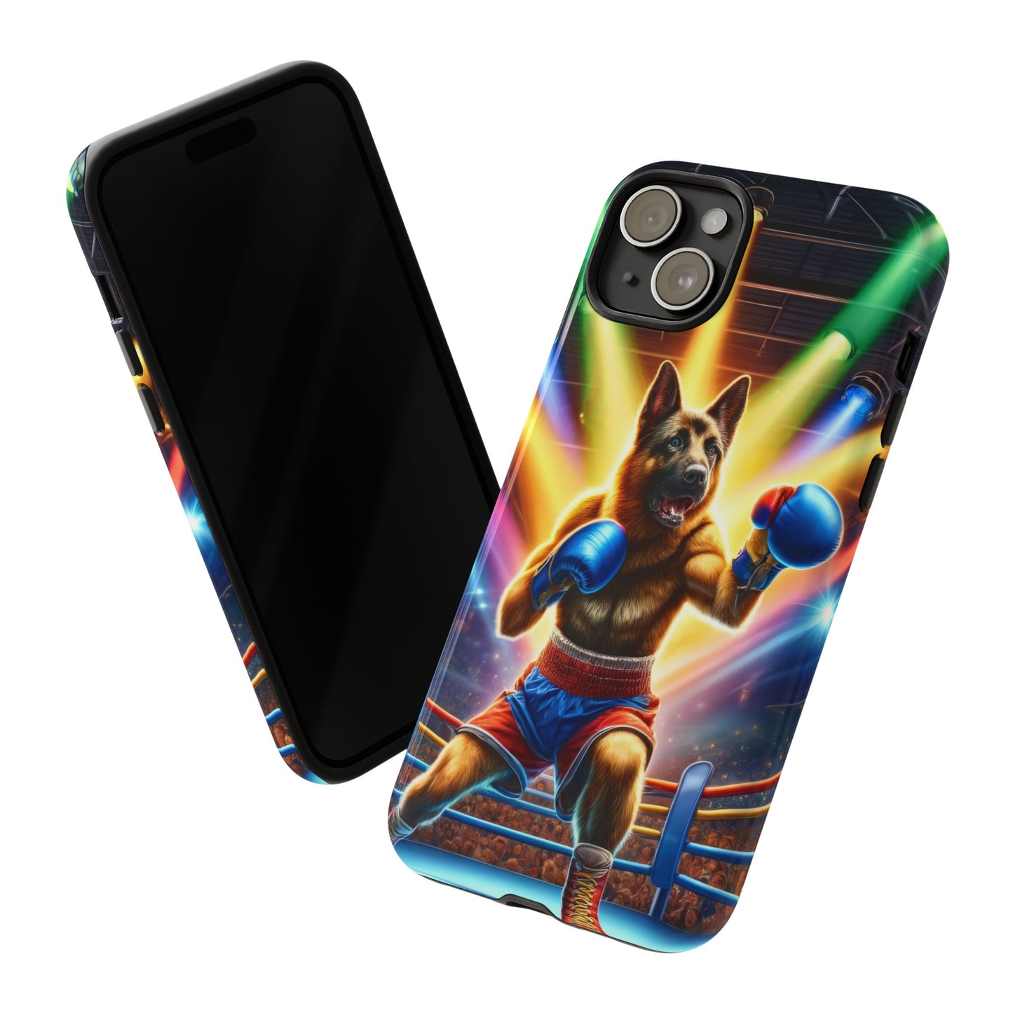 German Shepherd Boxing Phone Case