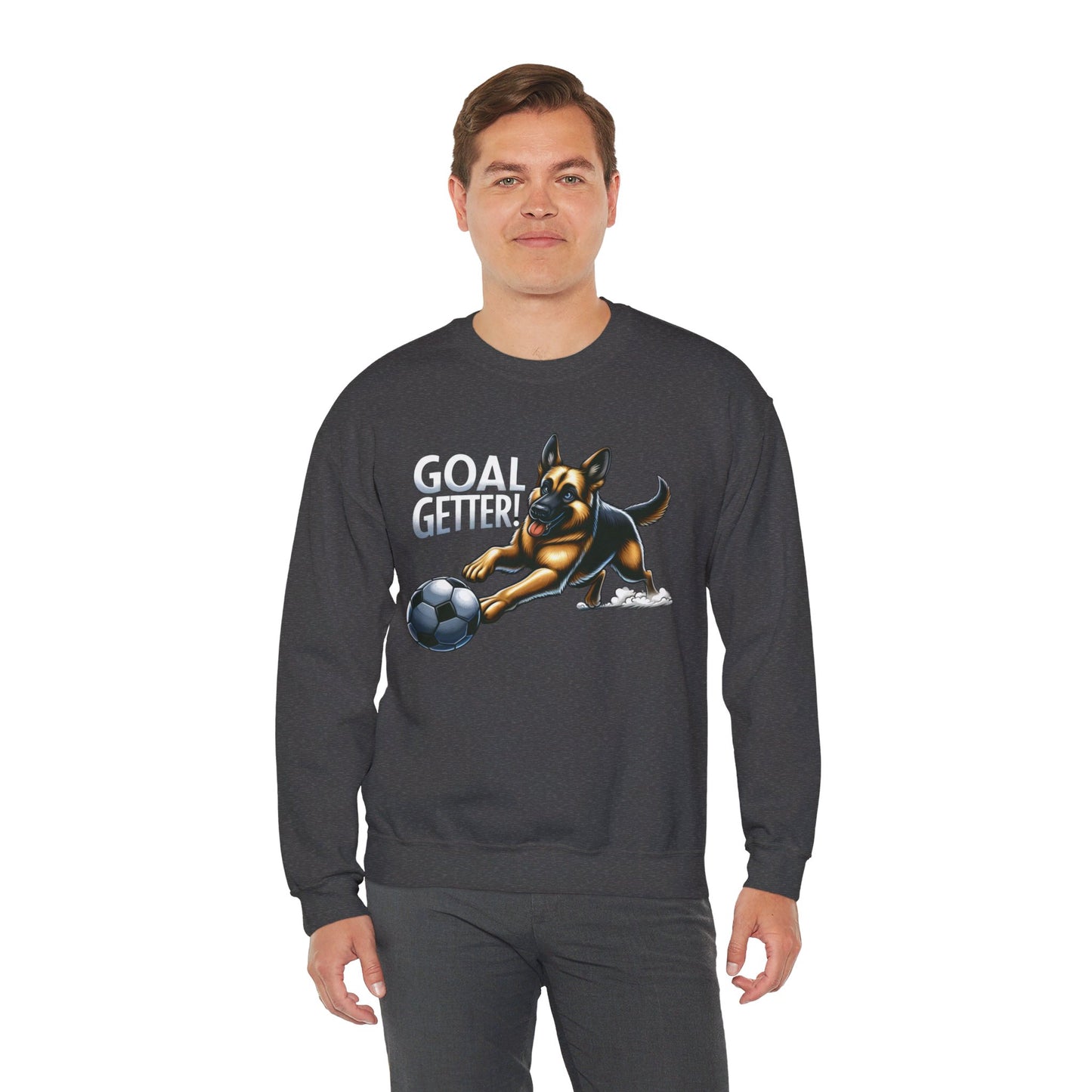 Goal Getter Sweatshirt (10 colors) (German Shepherd)