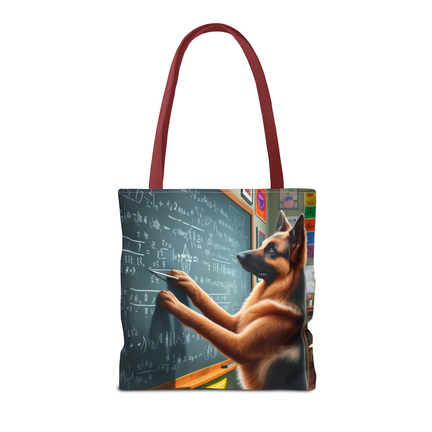 German Shepherd Professor Tote Bag