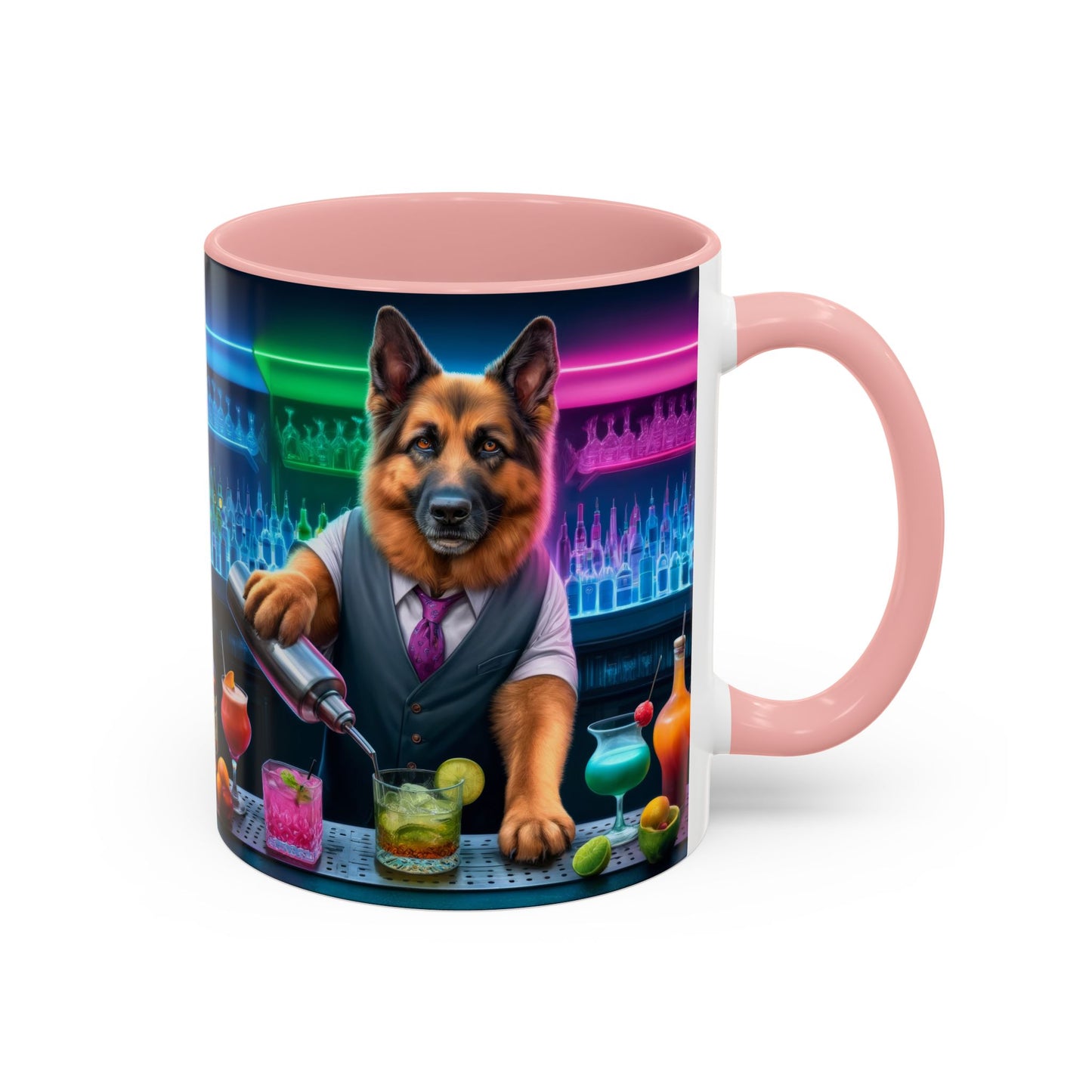 German Shepherd Bartender Coffee Mug