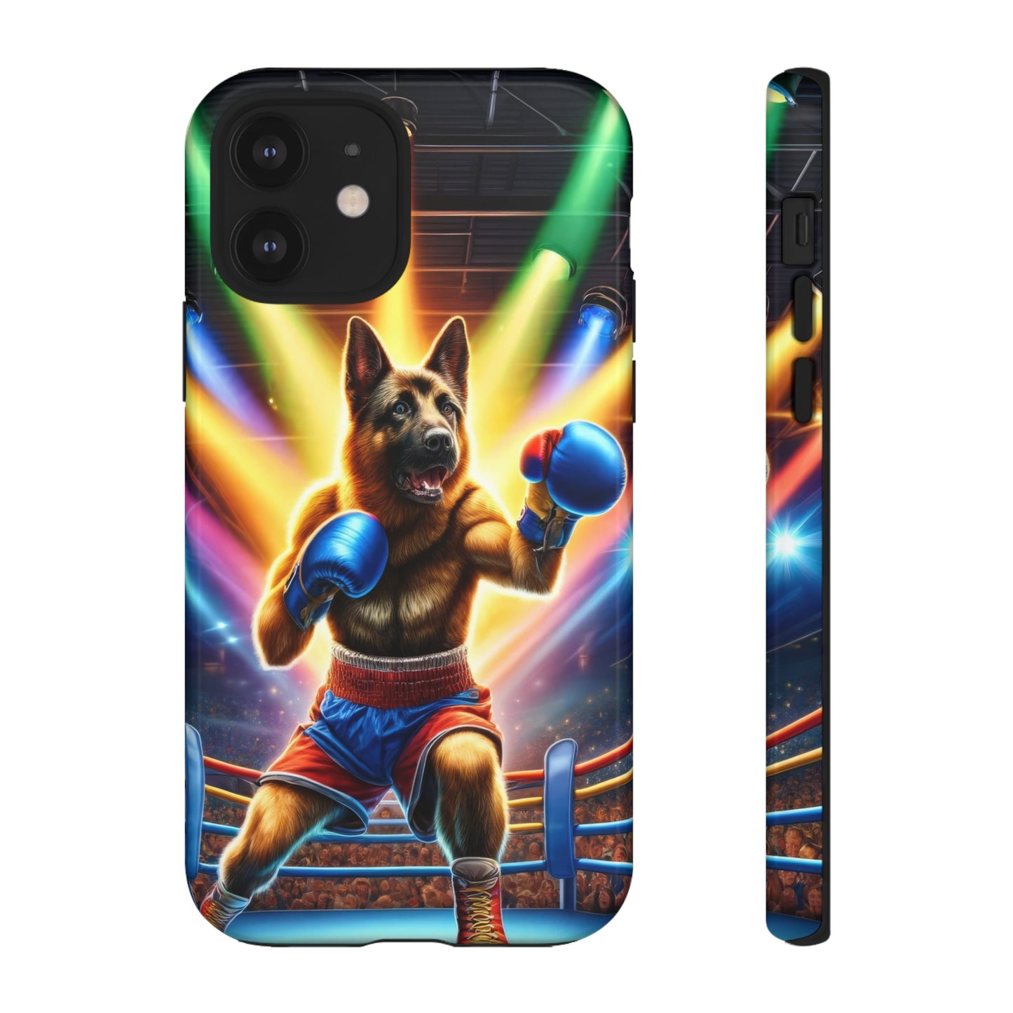 German Shepherd Boxing Phone Case