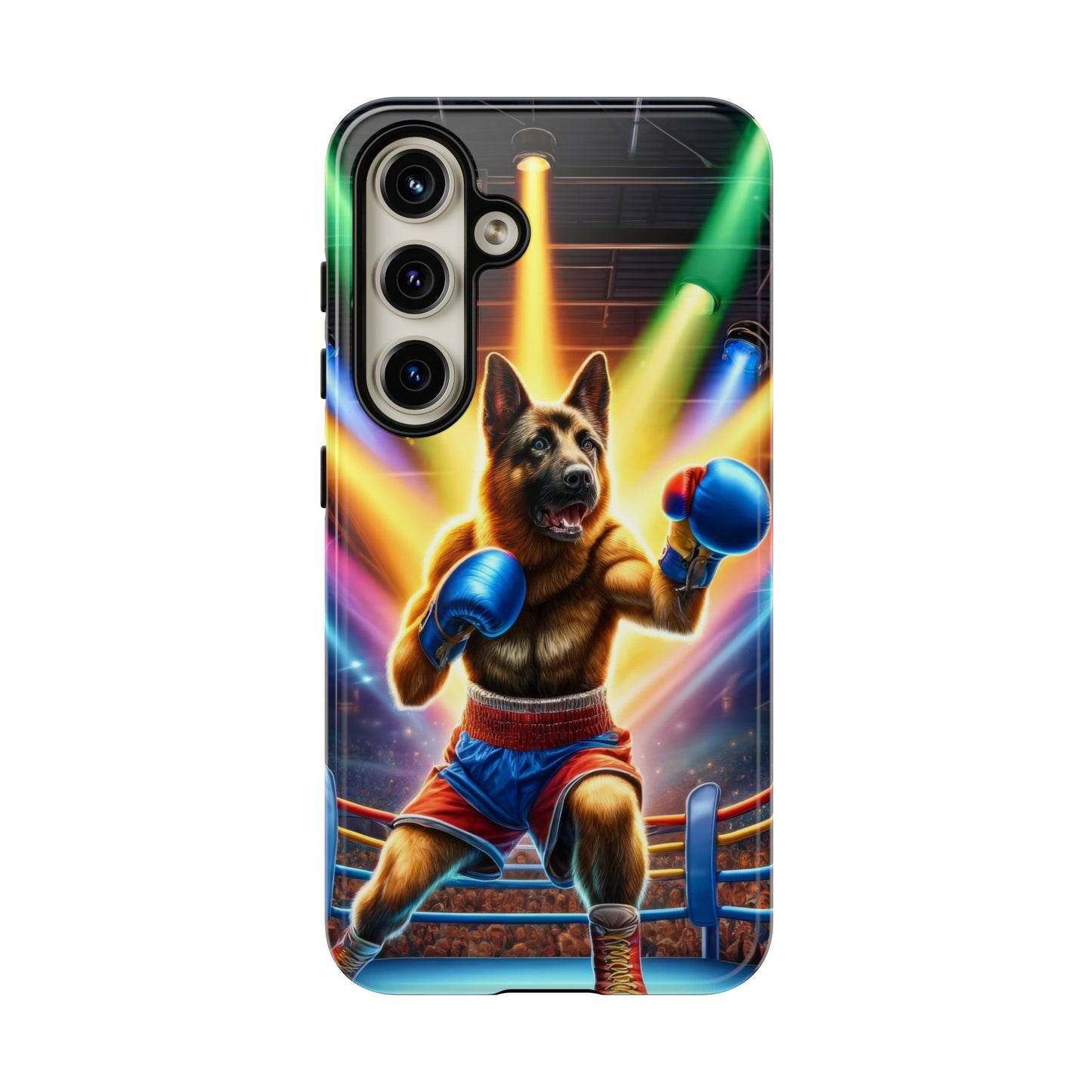 German Shepherd Boxing Phone Case