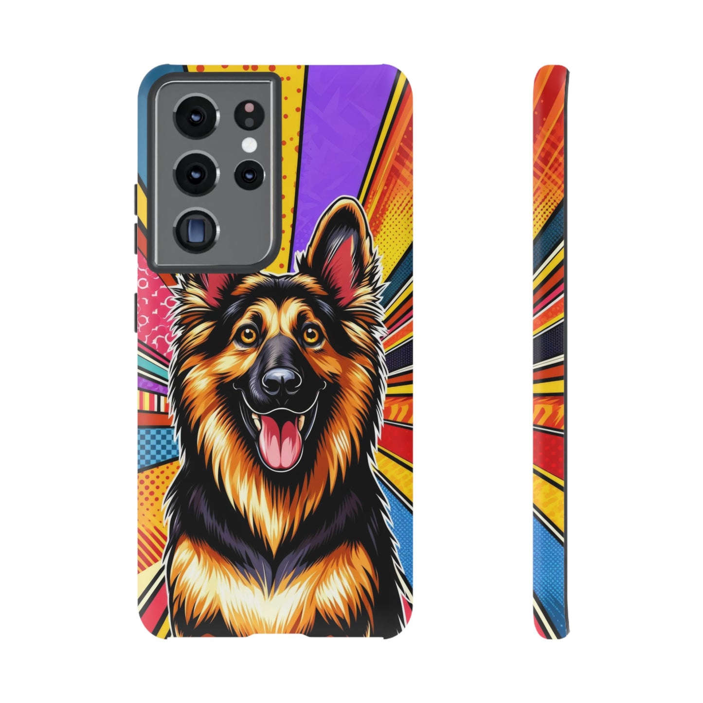 Anime style German Shepherd Phone Case