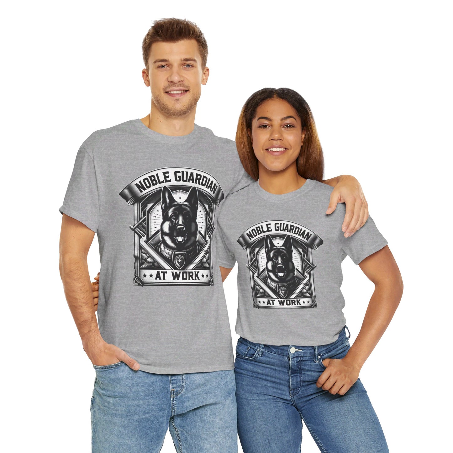 Noble Guardian At Work T-Shirt (13 colors) (German Shepherd)