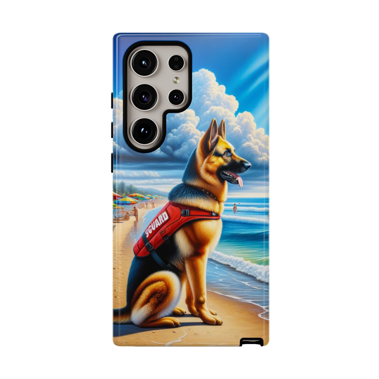 German Shepherd Lifeguard Phone Case
