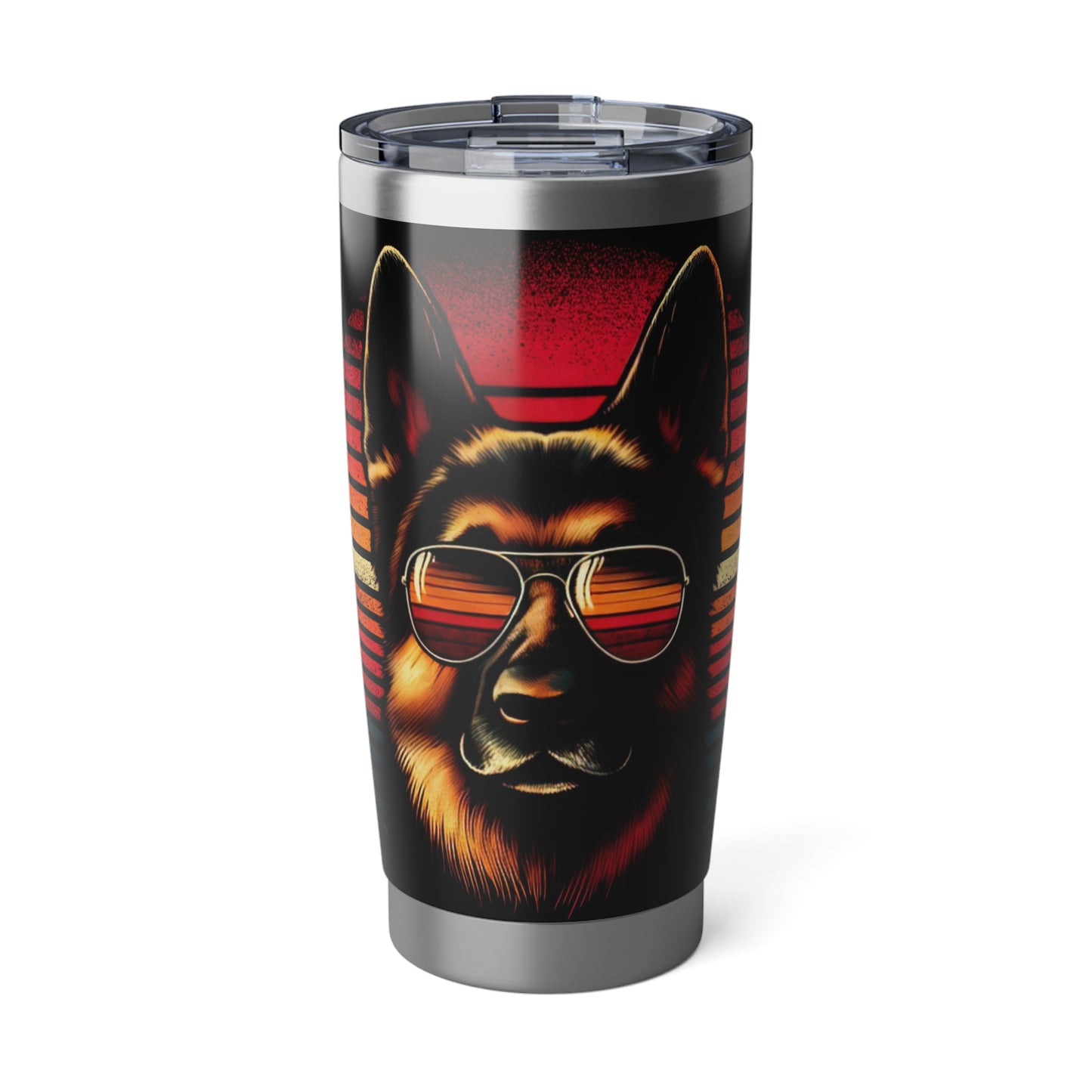 German Shepherd Old Lights 20oz Tumbler