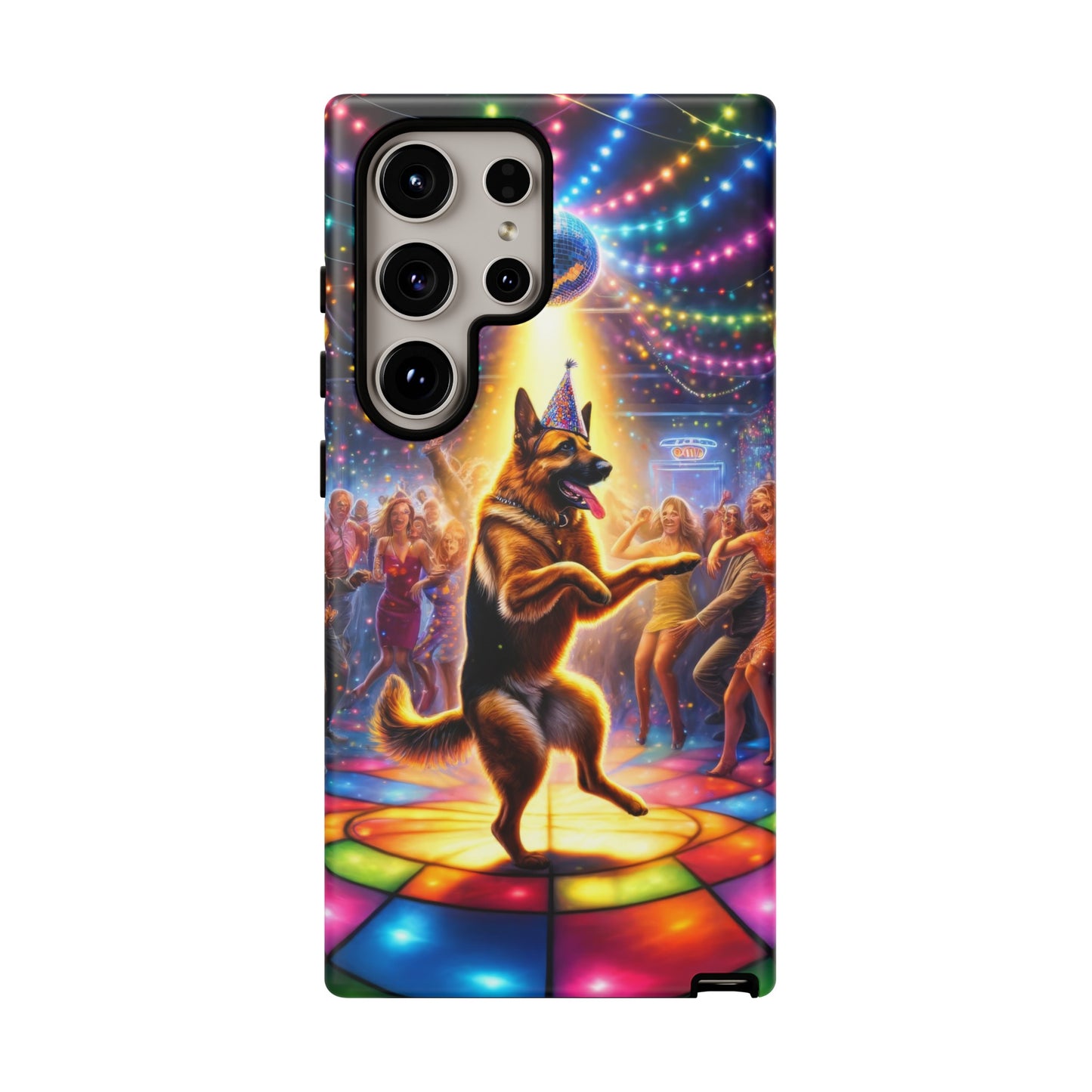 German Shepherd Dancing  Phone Case