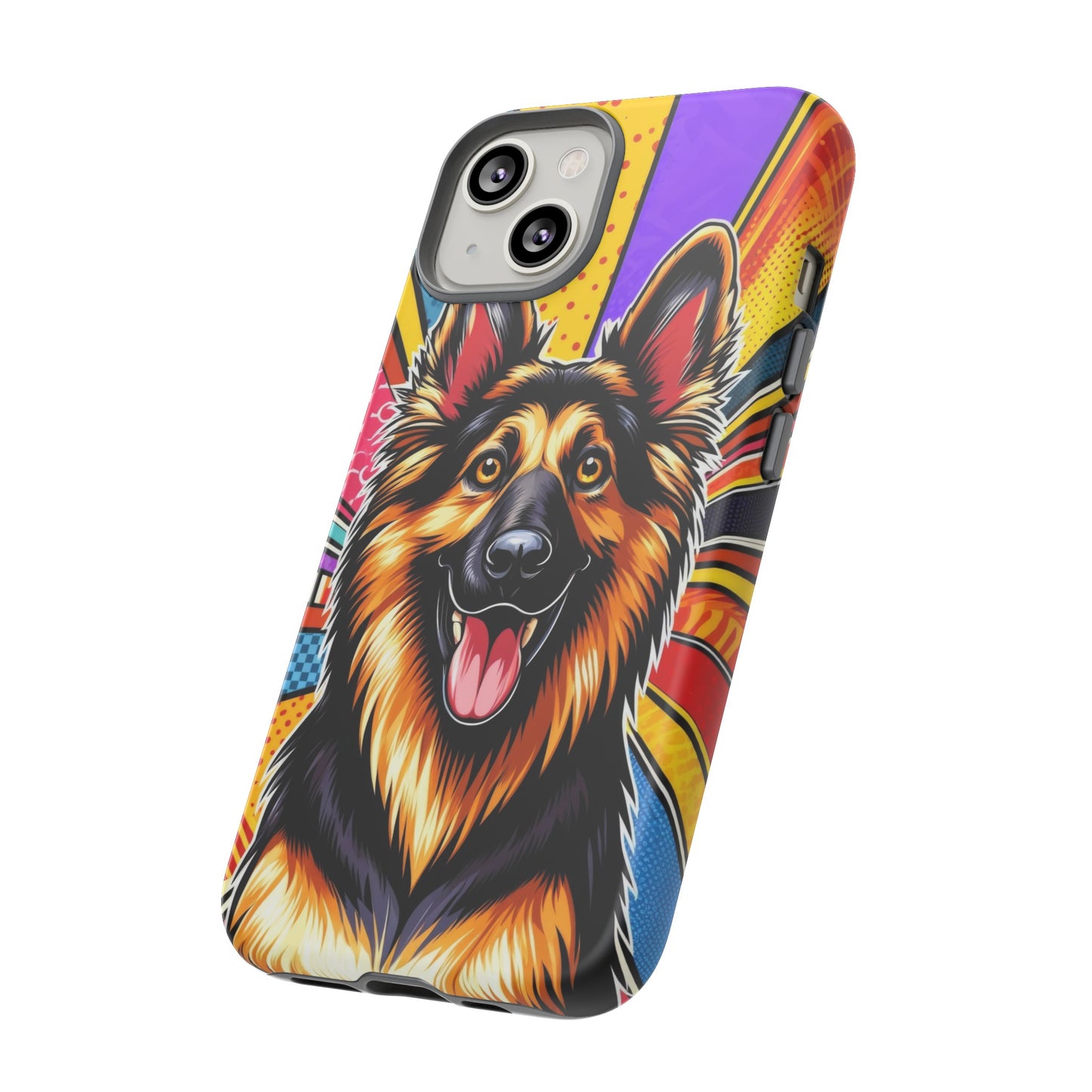 Anime style German Shepherd Phone Case