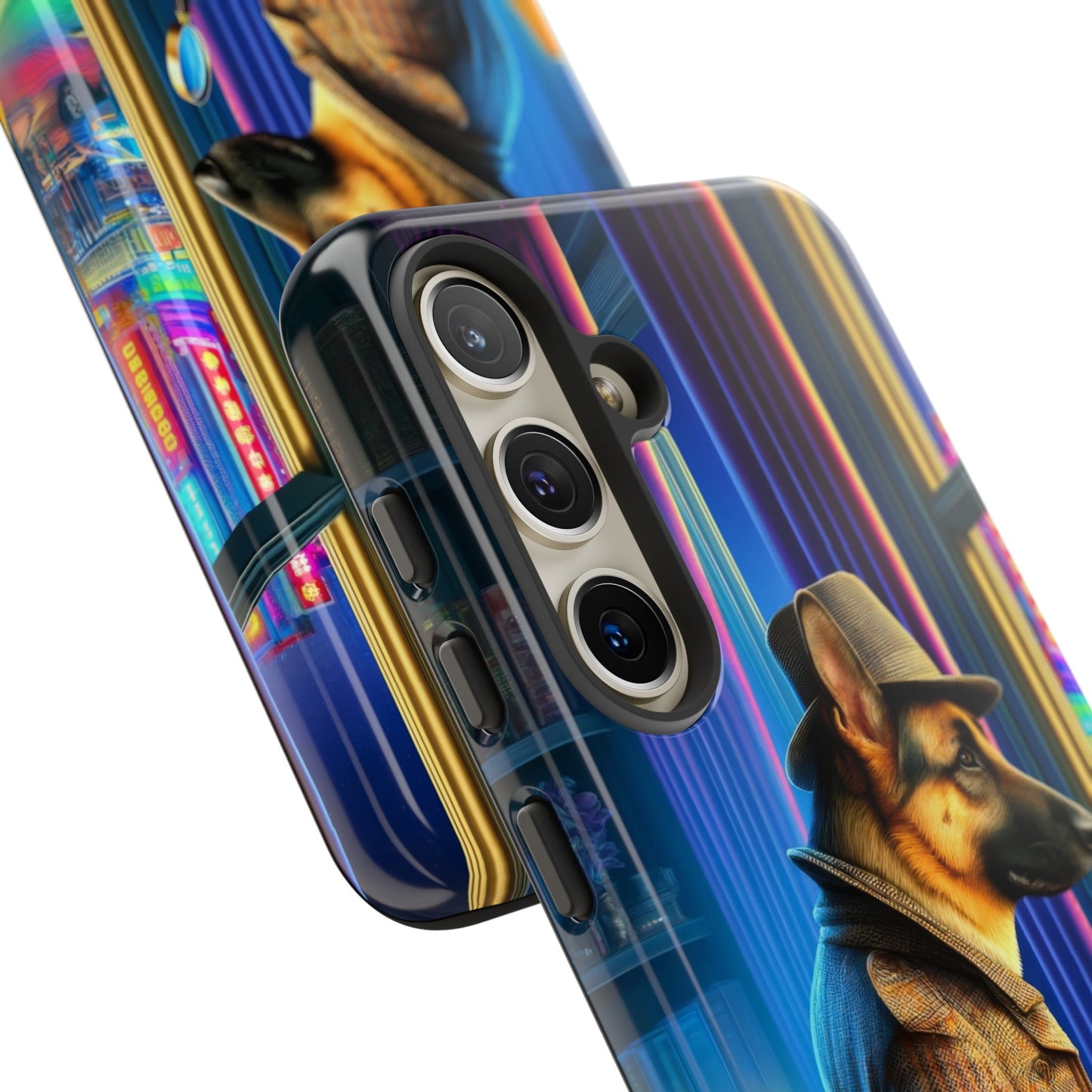 German Shepherd Detective Phone Case