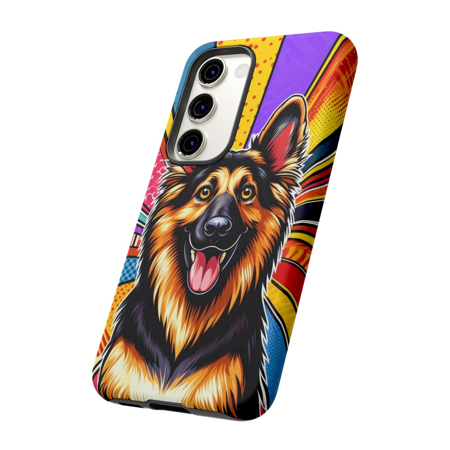 Anime style German Shepherd Phone Case