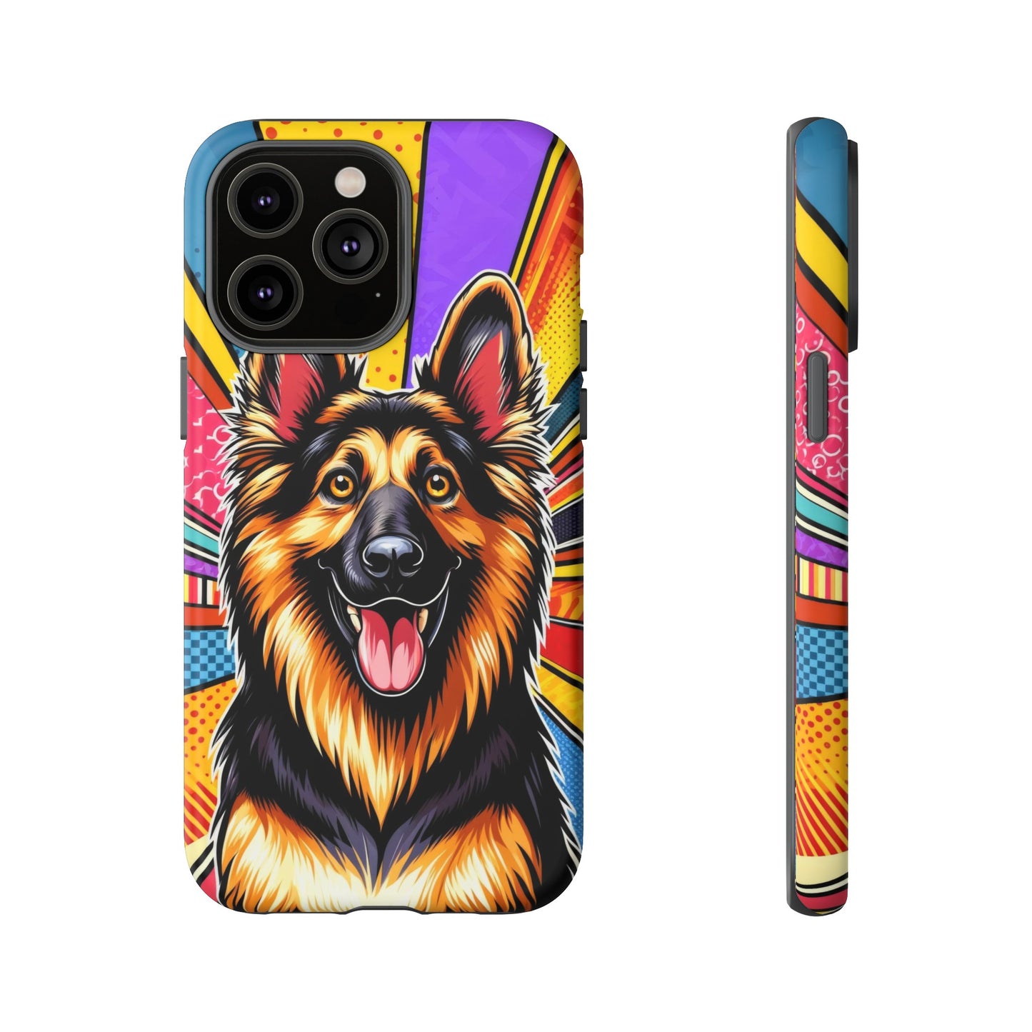 Anime style German Shepherd Phone Case