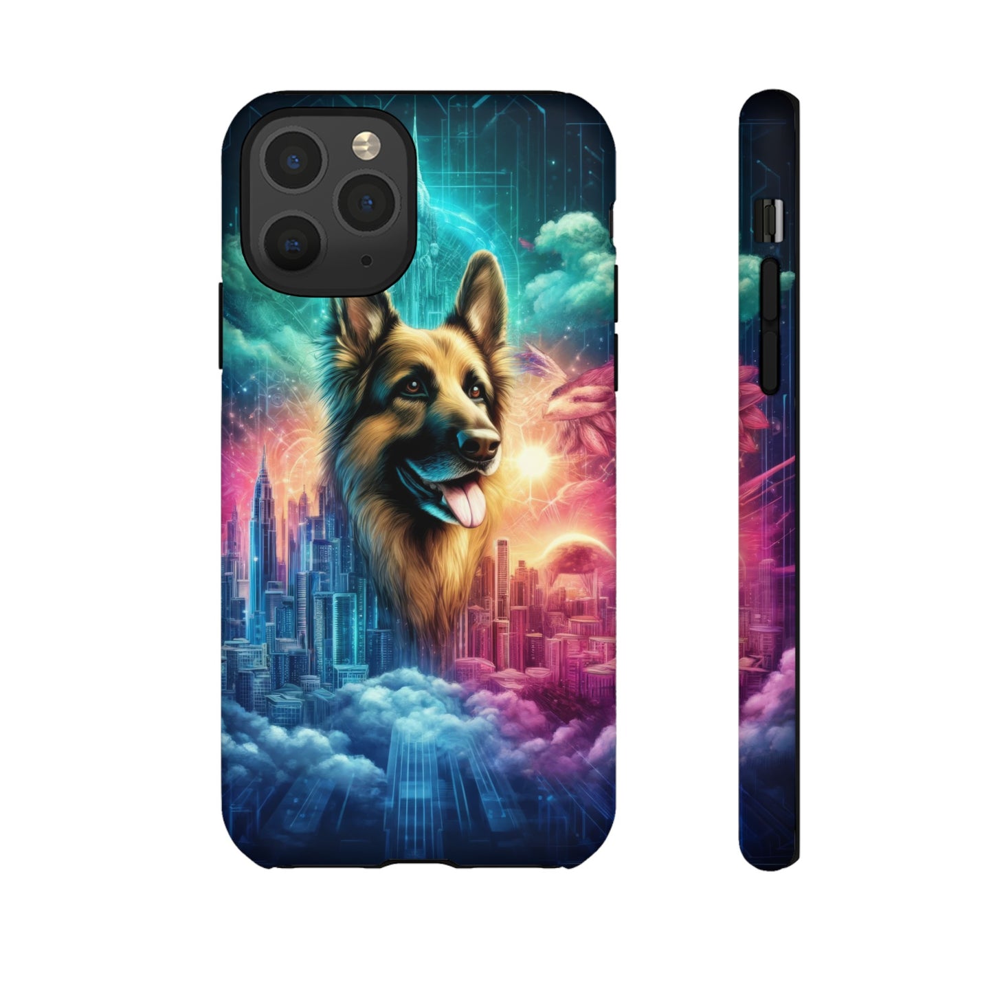 Dreamy fantasy German Shepherd Phone Case