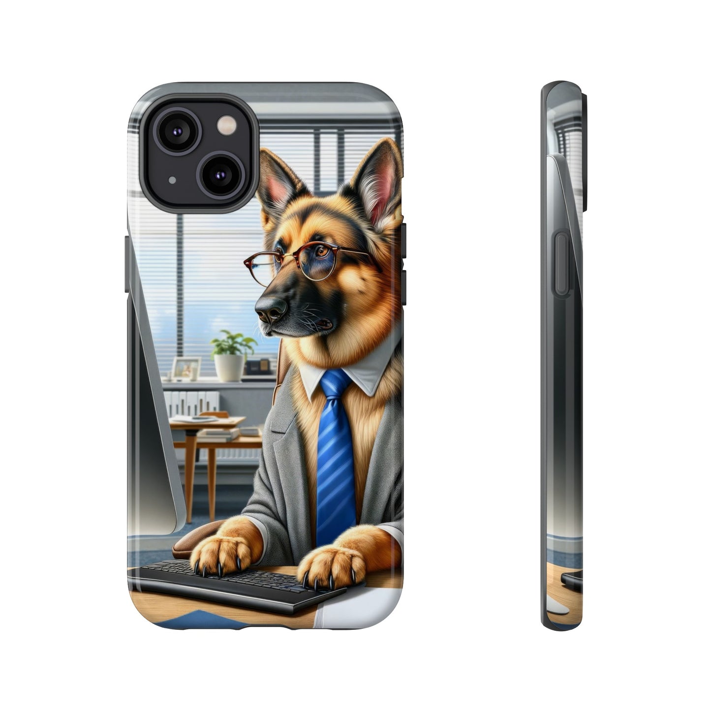 German Shepherd Working Tough Phone Case