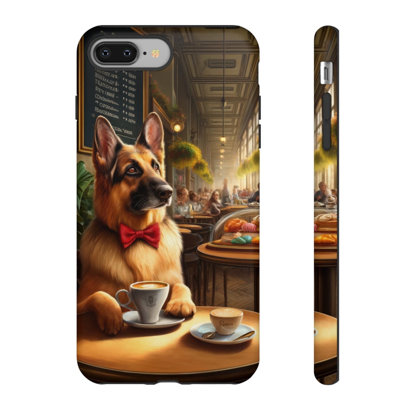 German Shepherd Drinking Phone Case