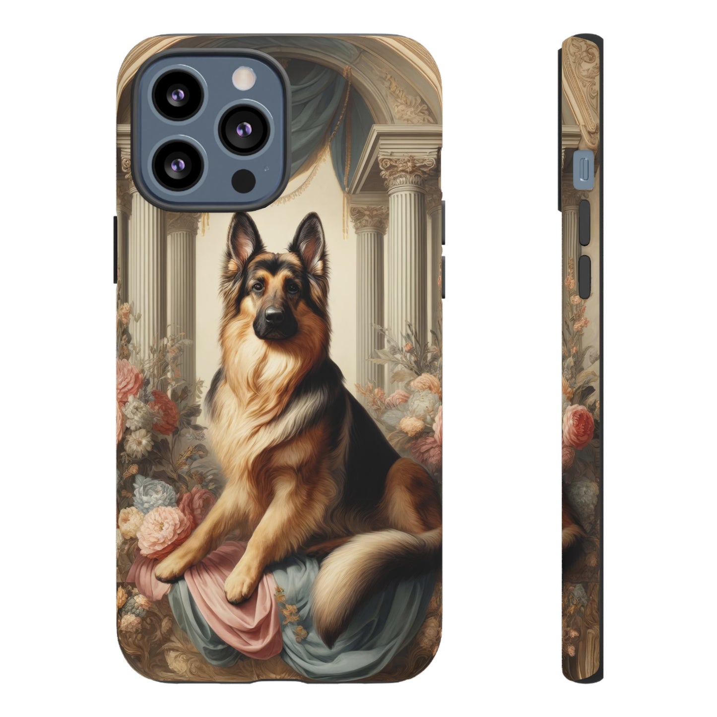 Neo-classical German Shepherd Phone Case