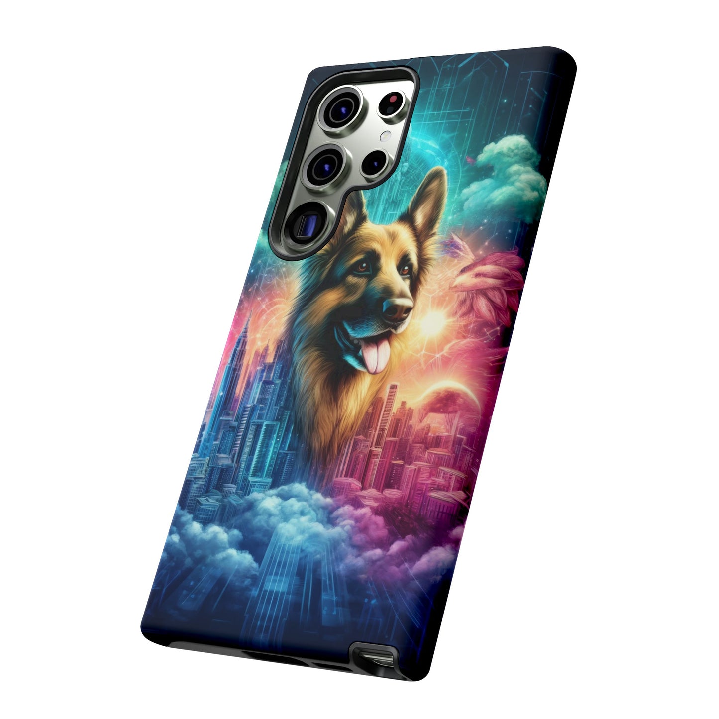 Dreamy fantasy German Shepherd Phone Case