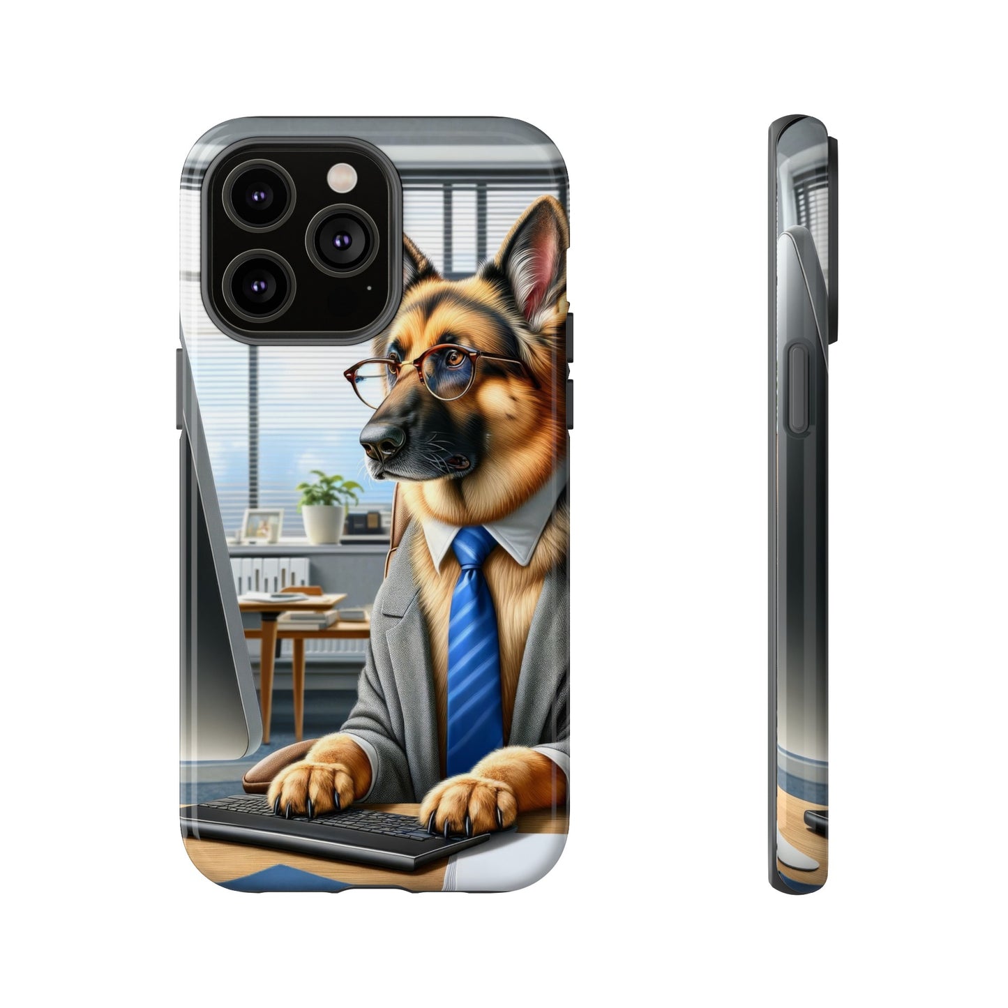 German Shepherd Working Tough Phone Case