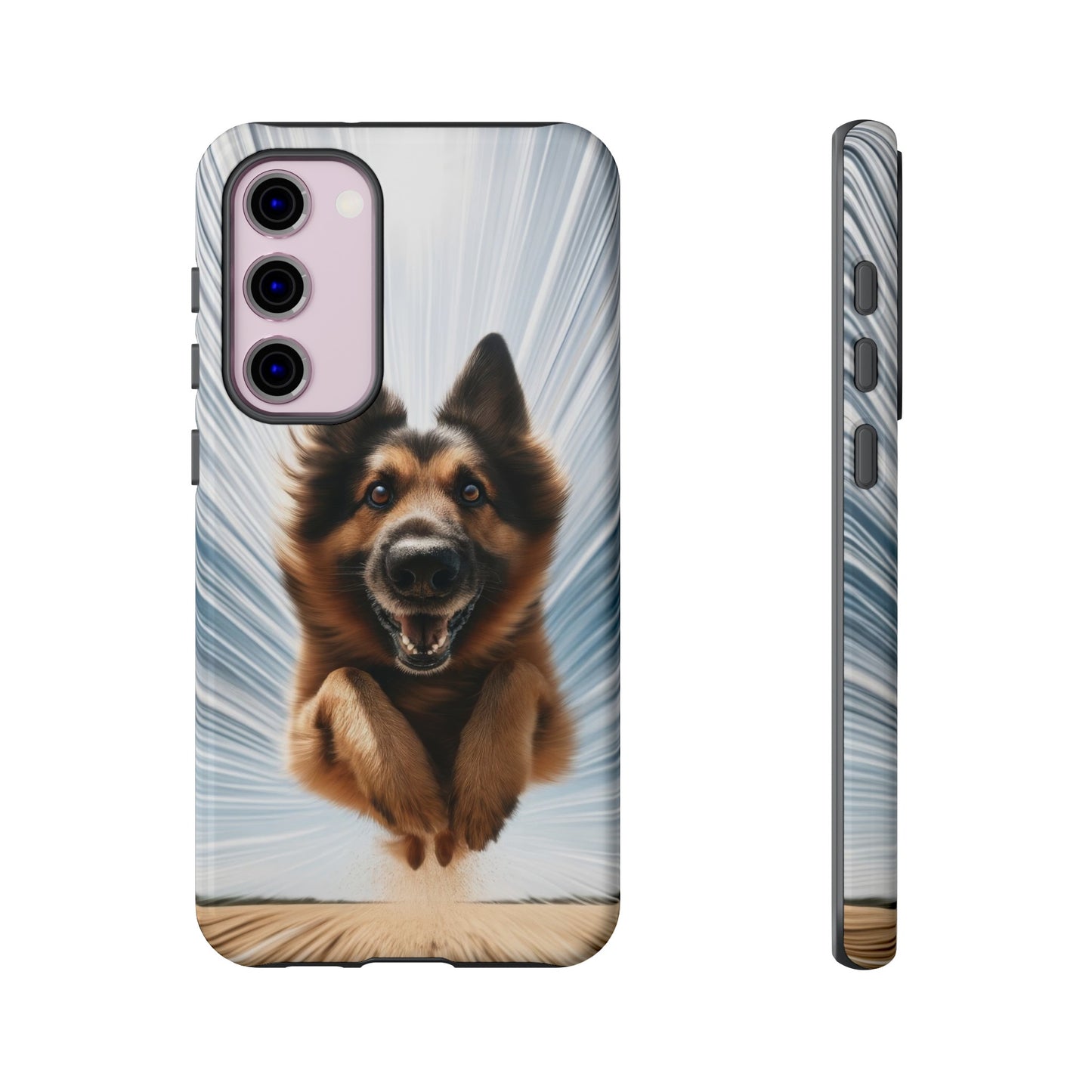 Motion blur German Shepherd Phone Case