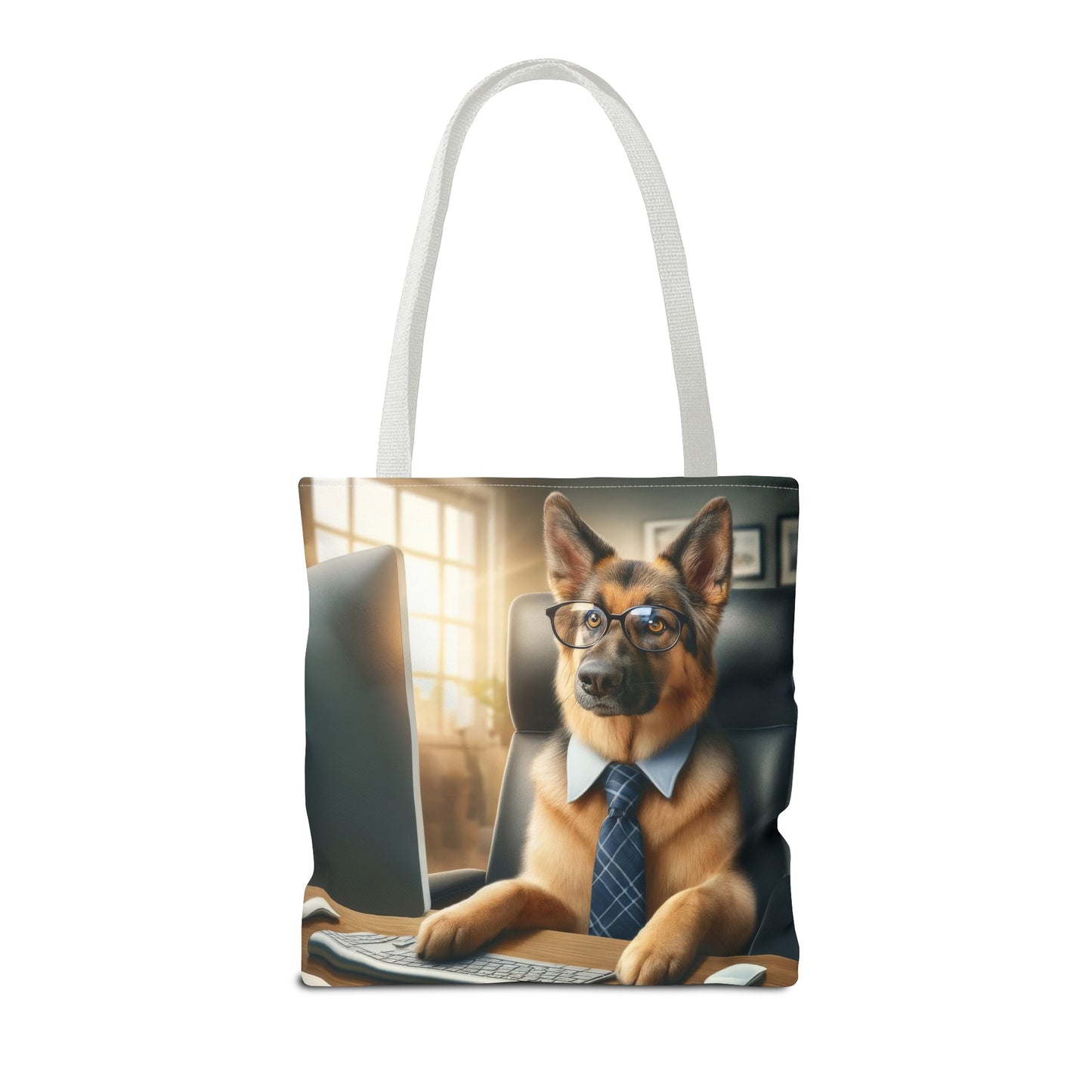 German Shepherd Working Tote Bag