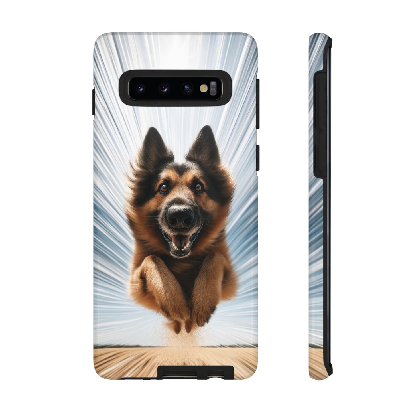 Motion blur German Shepherd Phone Case