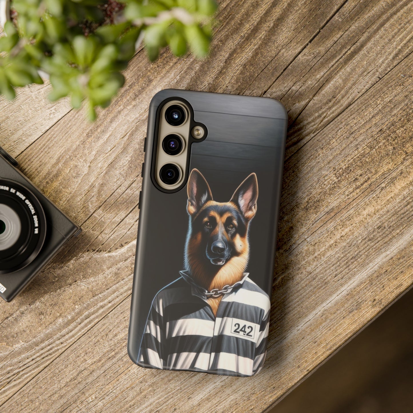 German Shepherd as a Prisoner Phone Case