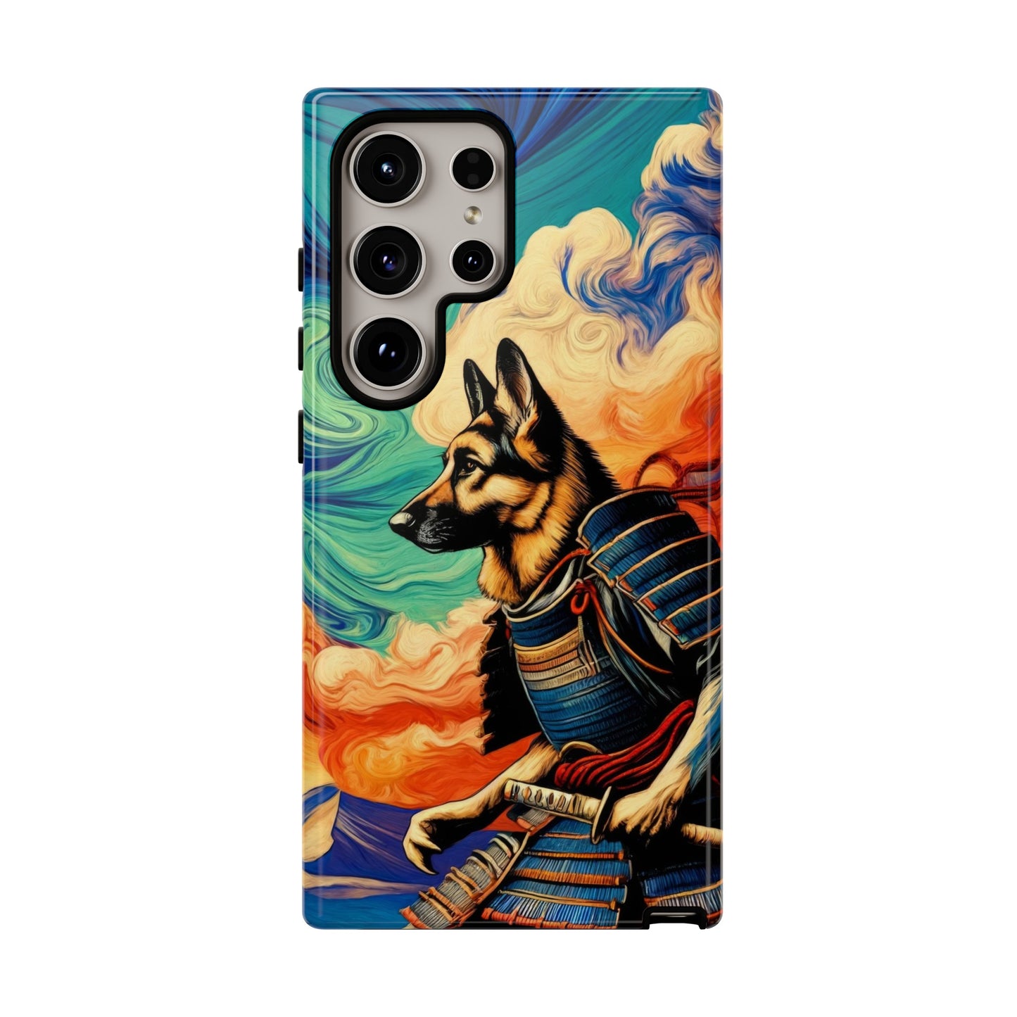 Samurai German Shepherd Phone Case