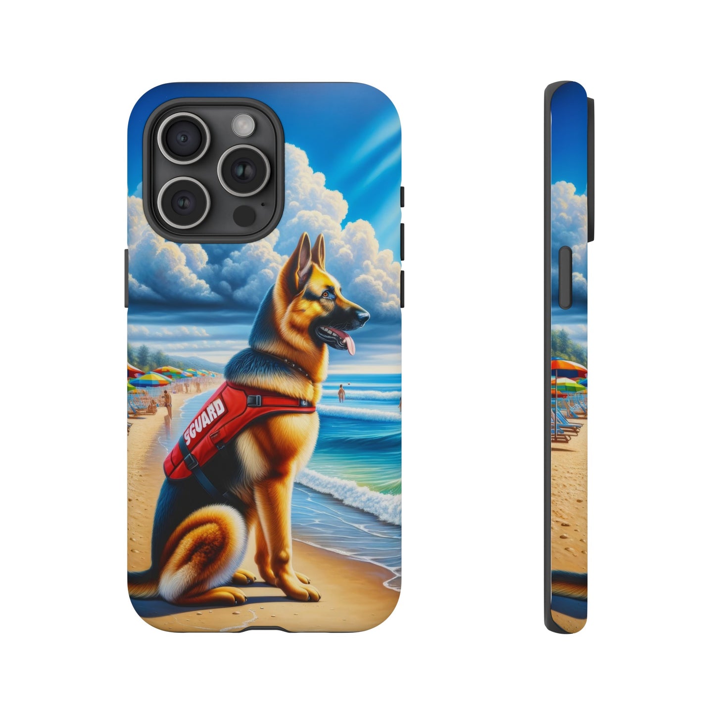 German Shepherd Lifeguard Phone Case