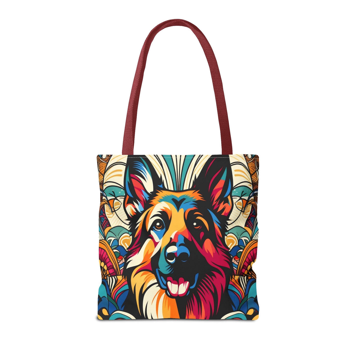 Art German Shepherd Tote Bag