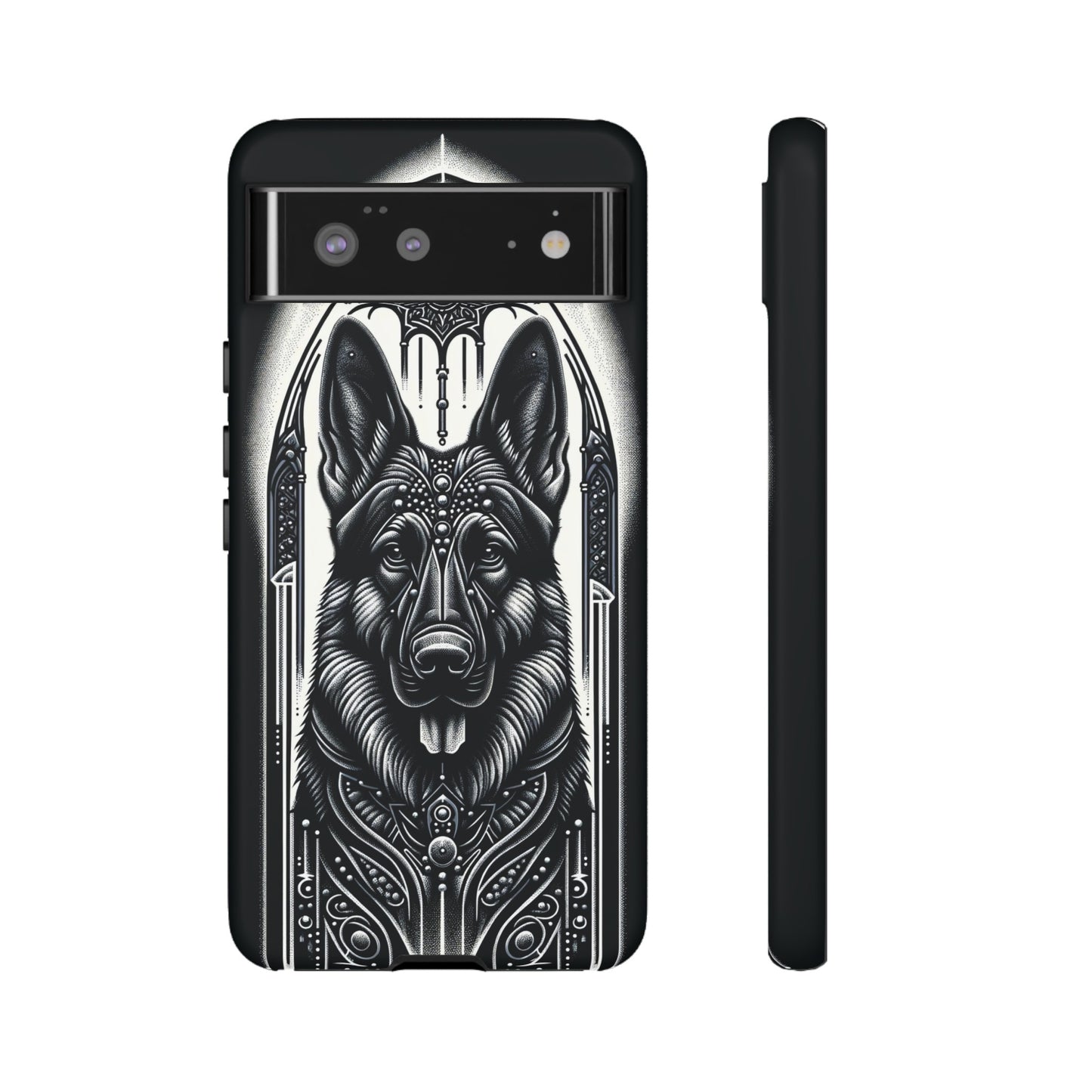 Futuristic German Shepherd Phone Case