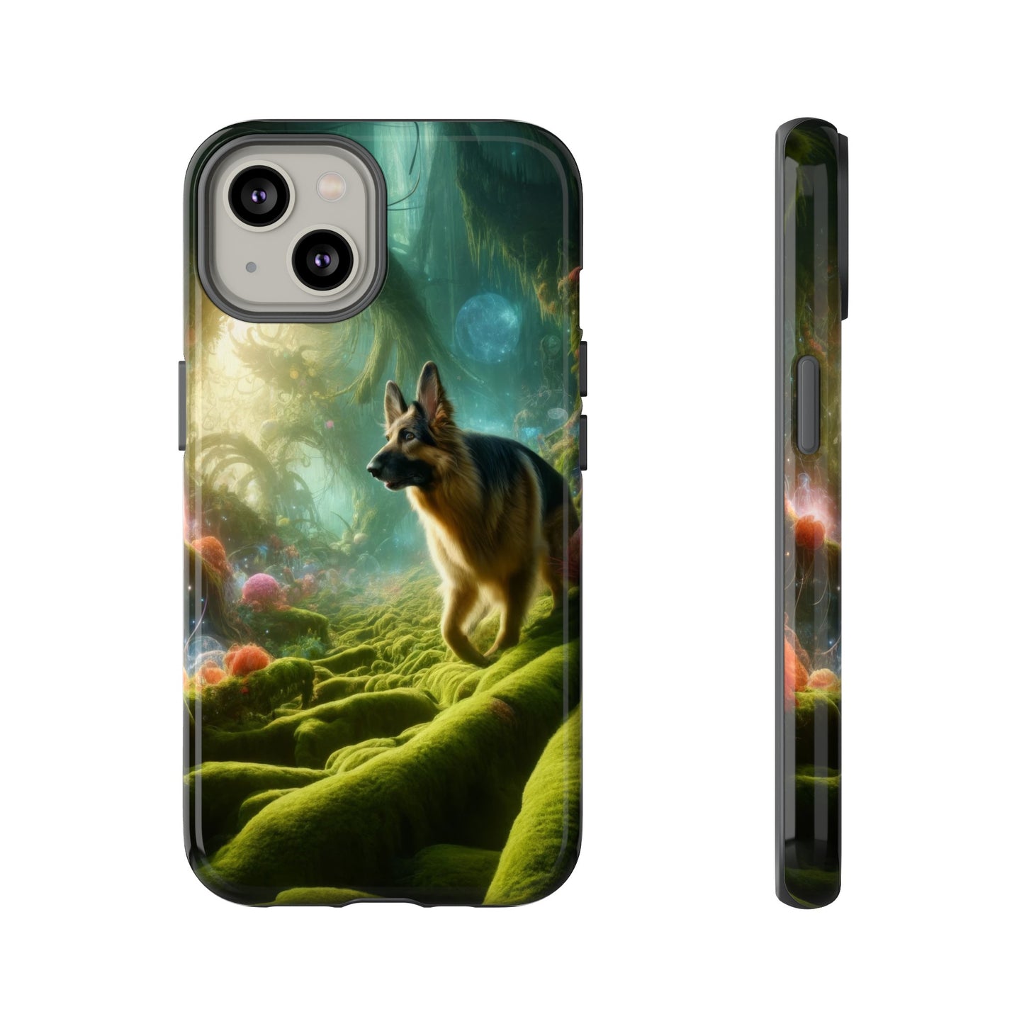 Sci-fi fantasy German Shepherd Phone Case