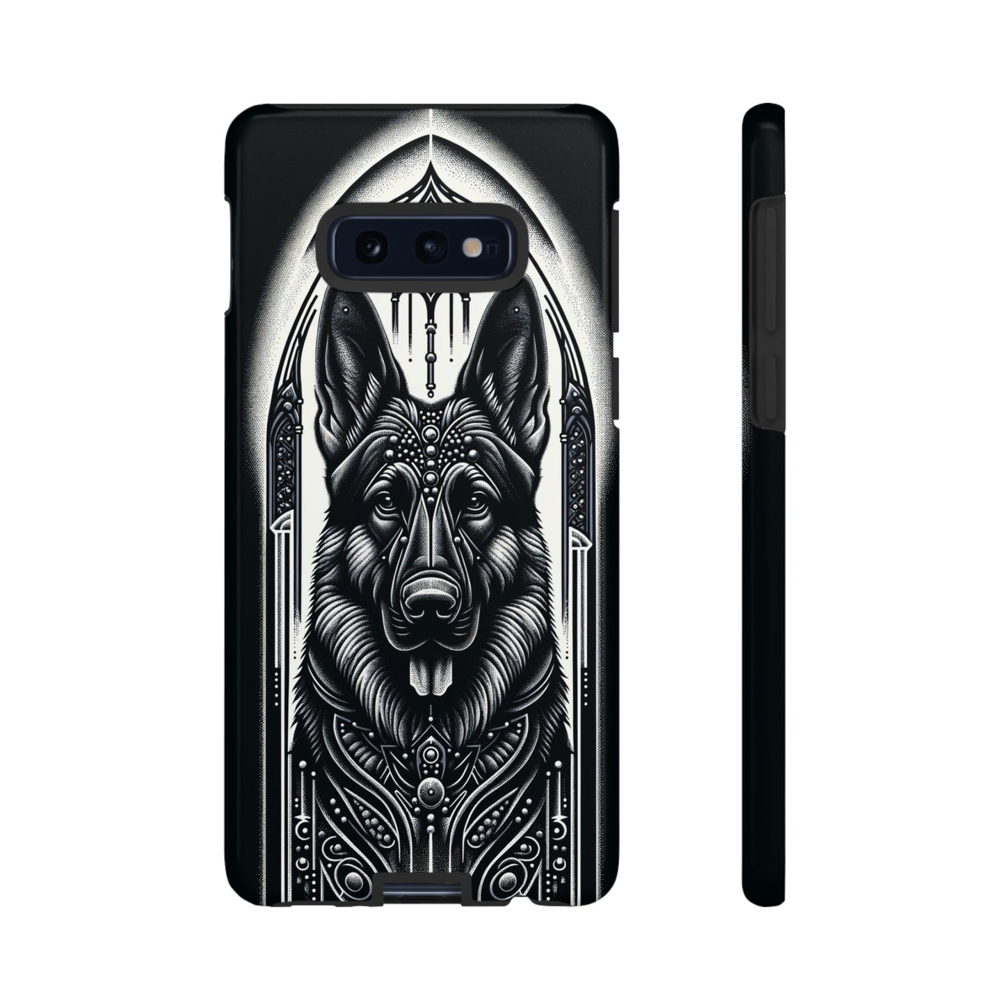 Futuristic German Shepherd Phone Case