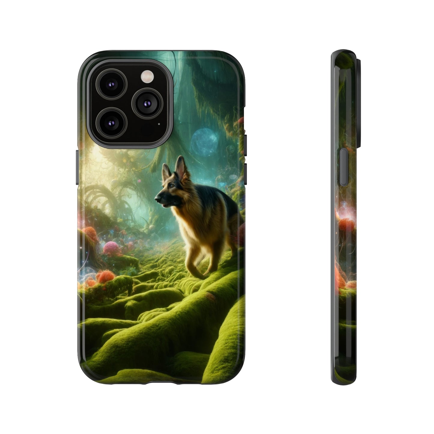 Sci-fi fantasy German Shepherd Phone Case