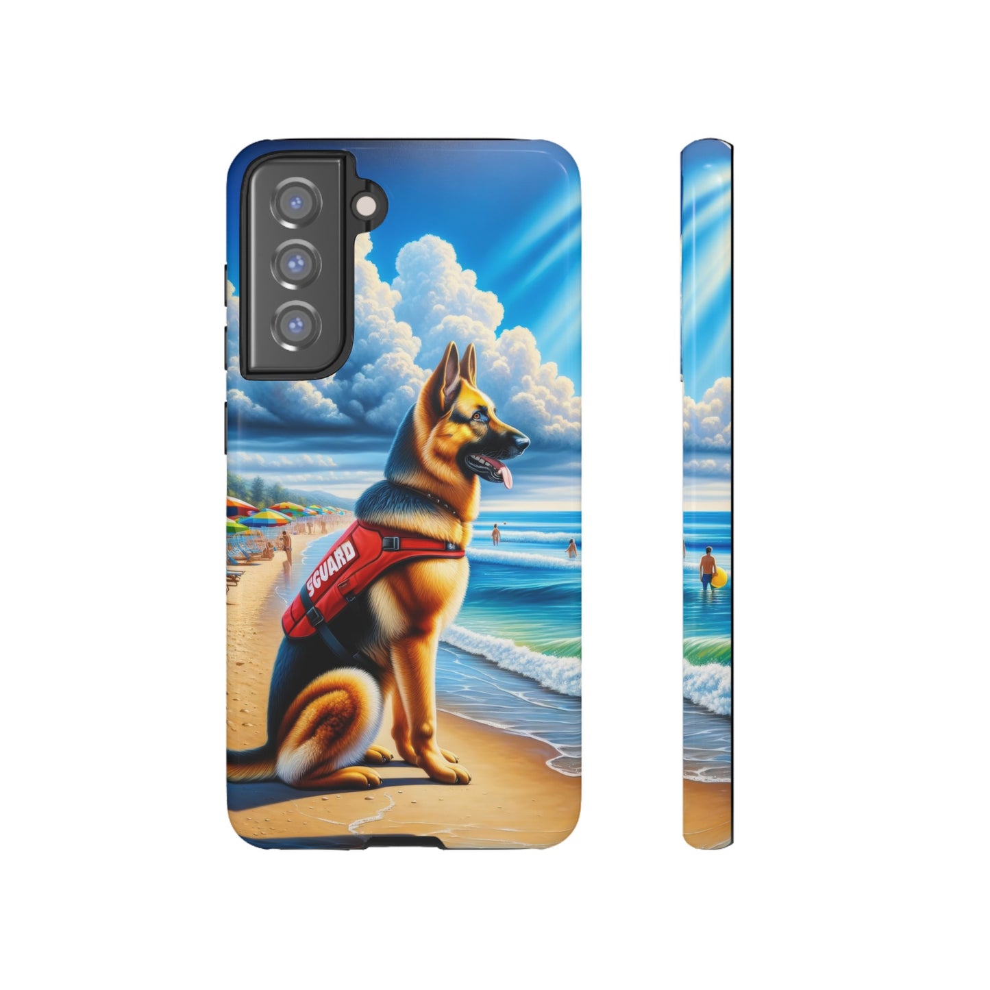 German Shepherd Lifeguard Phone Case