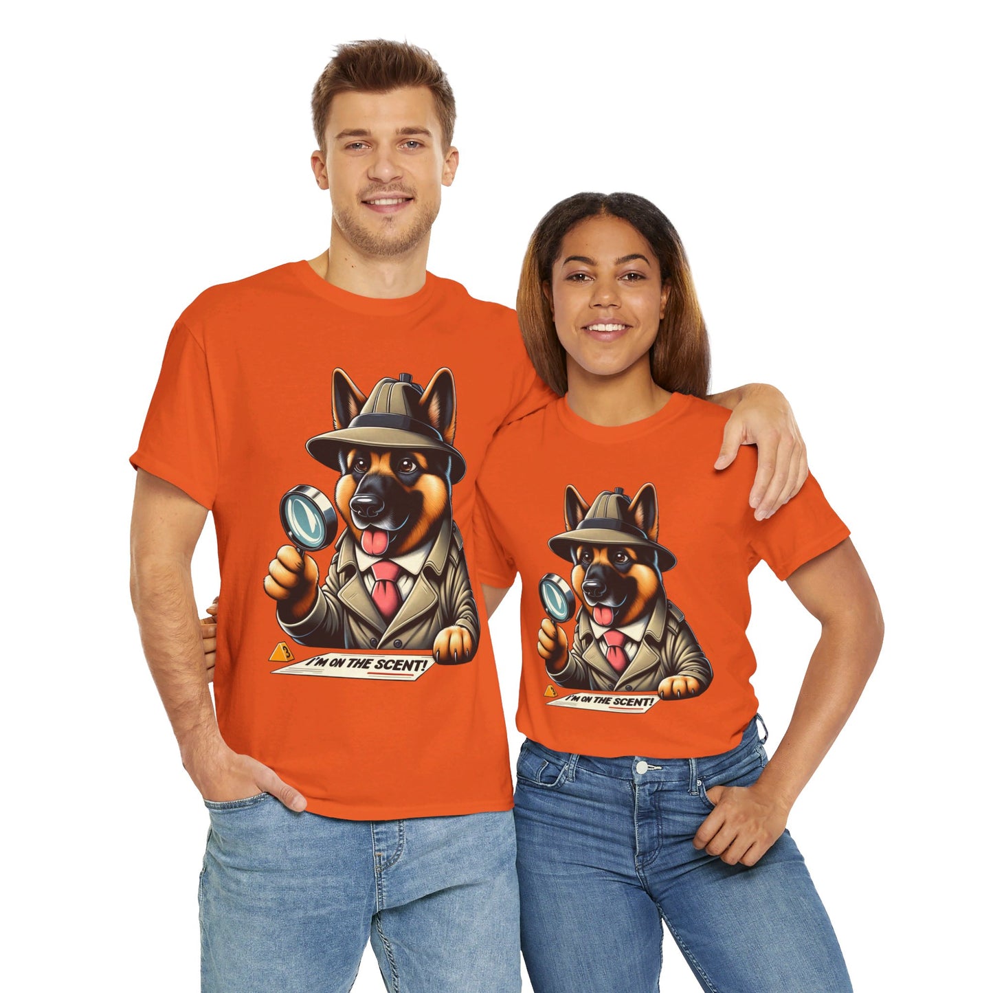 I'm on the Scent T-Shirt (13 colors) (German Shepherd)