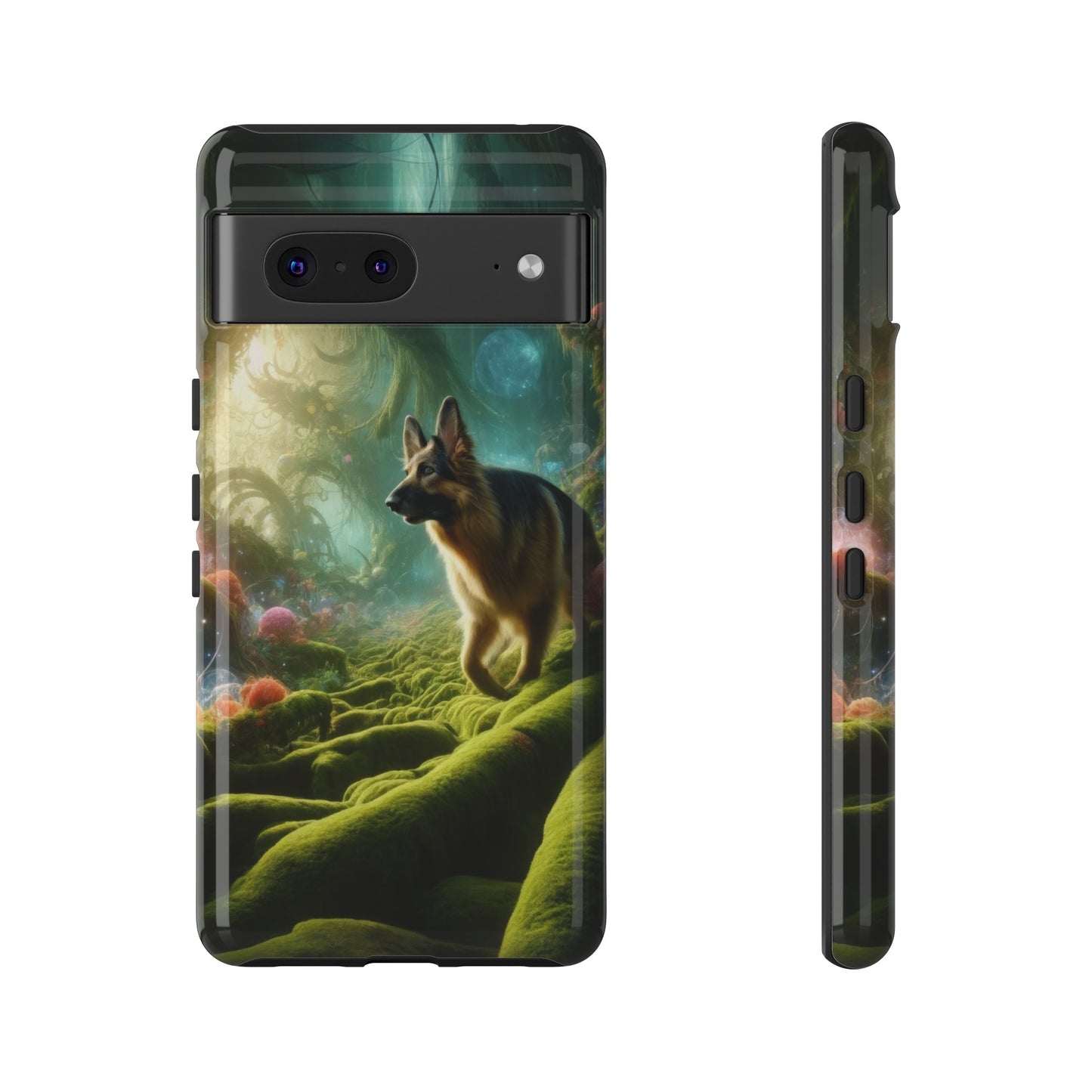 Sci-fi fantasy German Shepherd Phone Case