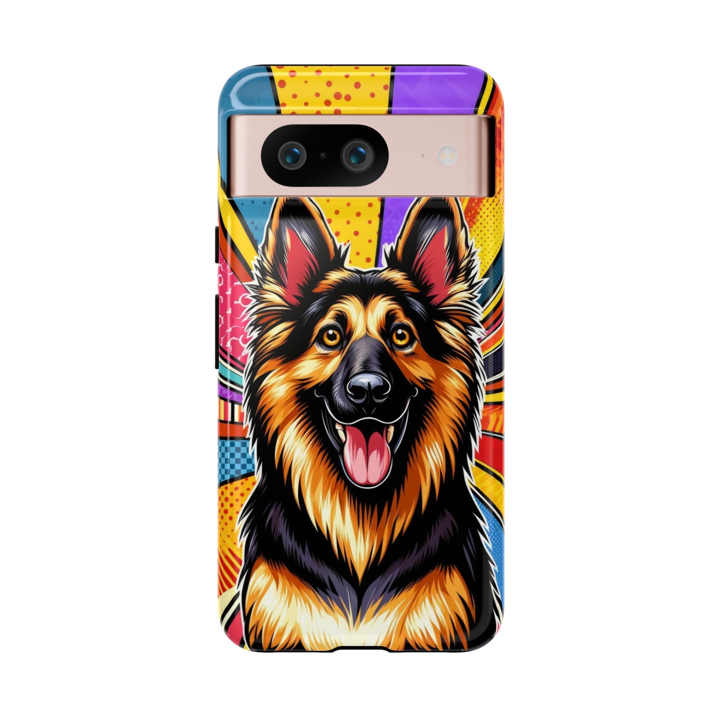 Anime style German Shepherd Phone Case