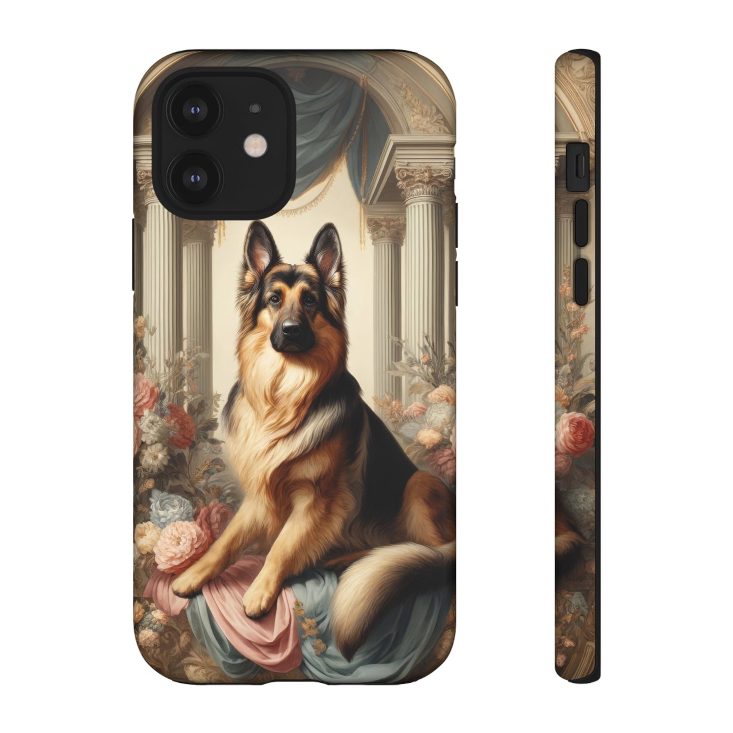 Neo-classical German Shepherd Phone Case