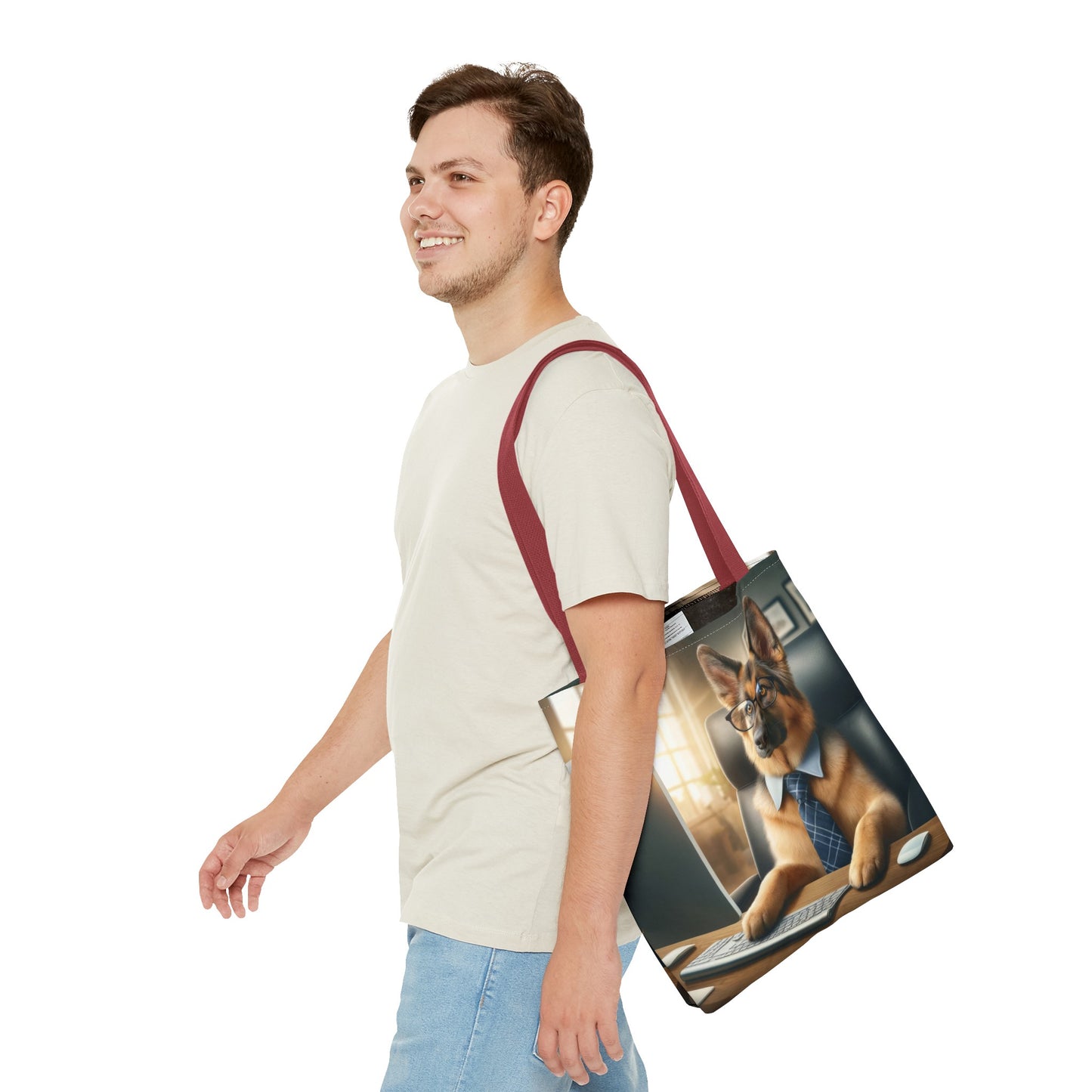 German Shepherd Working Tote Bag