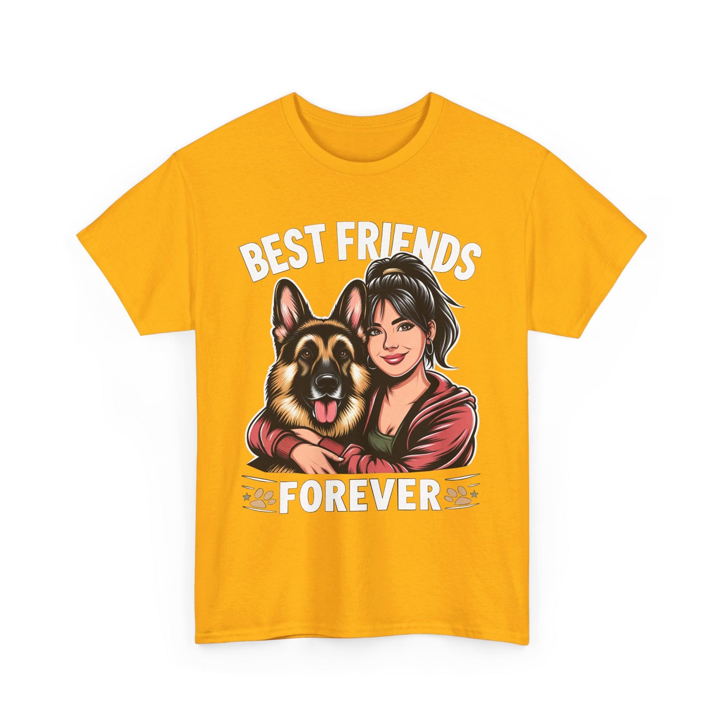 Best Friends Forever T-Shirt (13 colors) (German Shepherd)