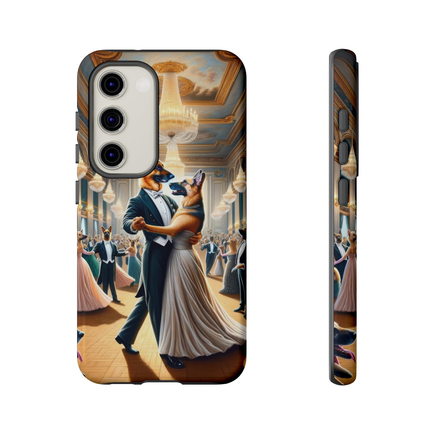 Dancing German Shepherds Tough Phone Case