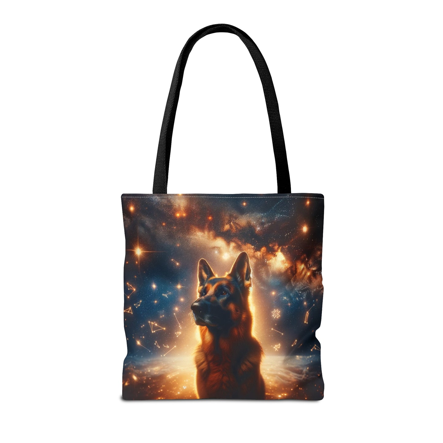 Star German Shepherd Tote Bag