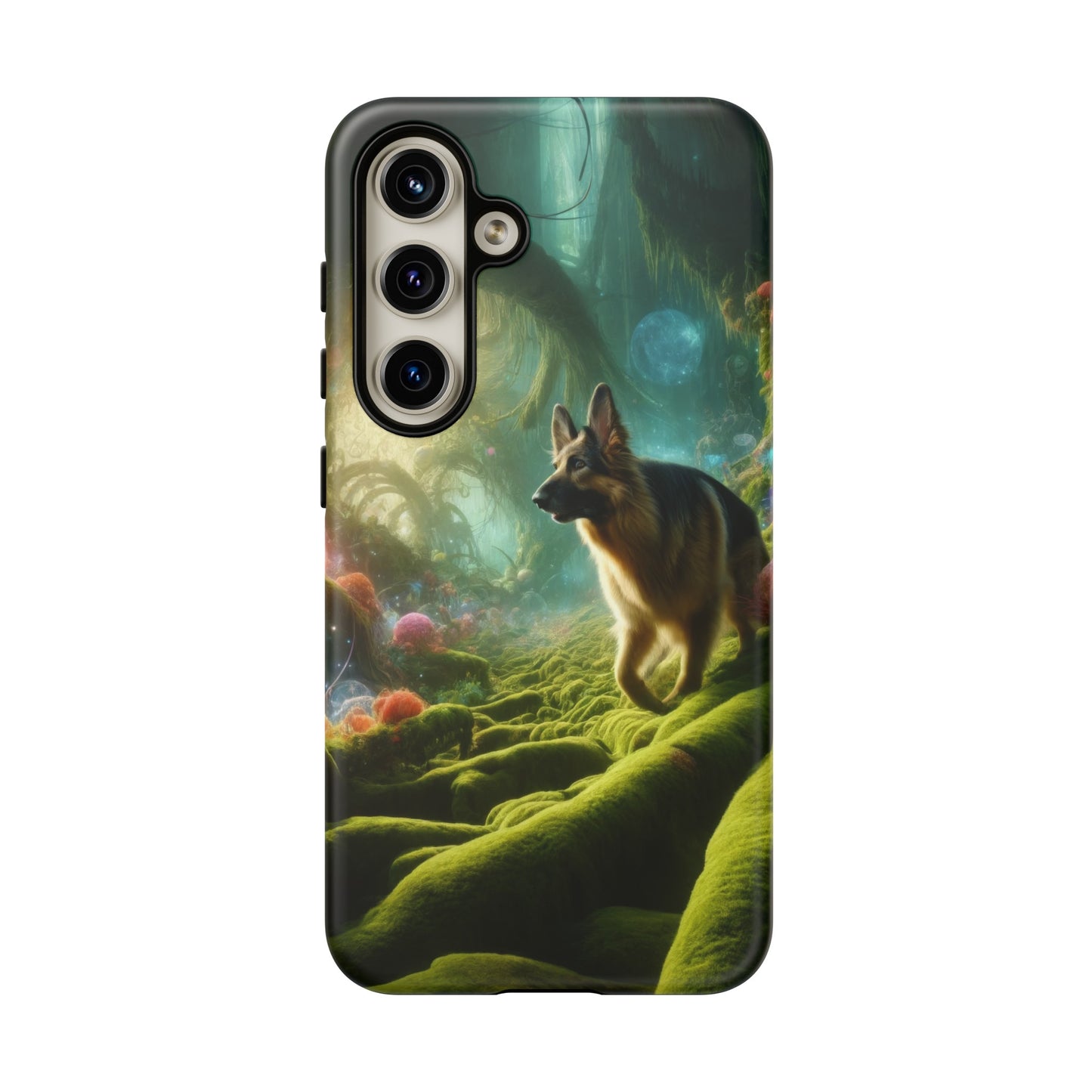 Sci-fi fantasy German Shepherd Phone Case