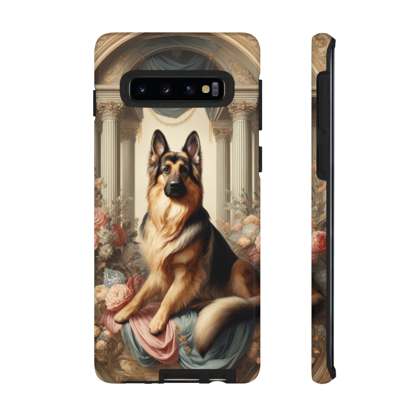 Neo-classical German Shepherd Phone Case