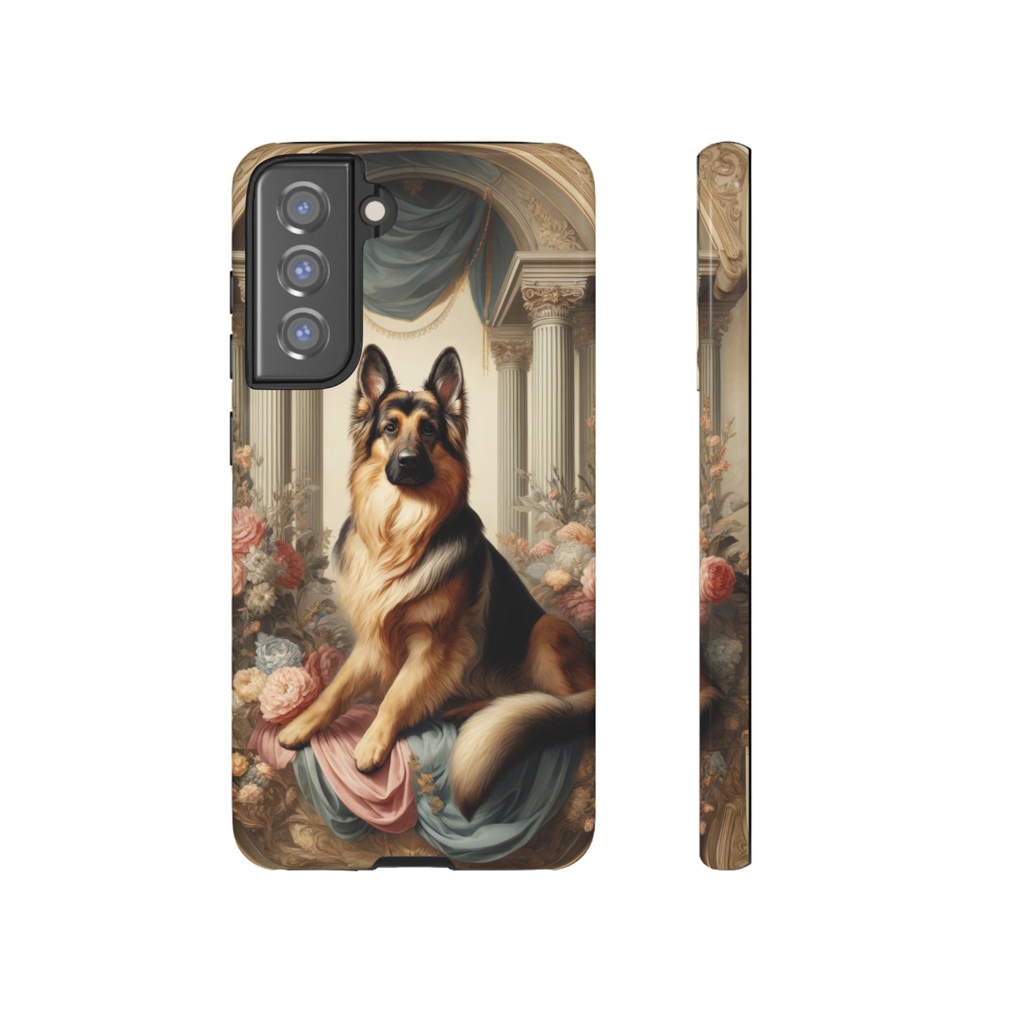 Neo-classical German Shepherd Phone Case